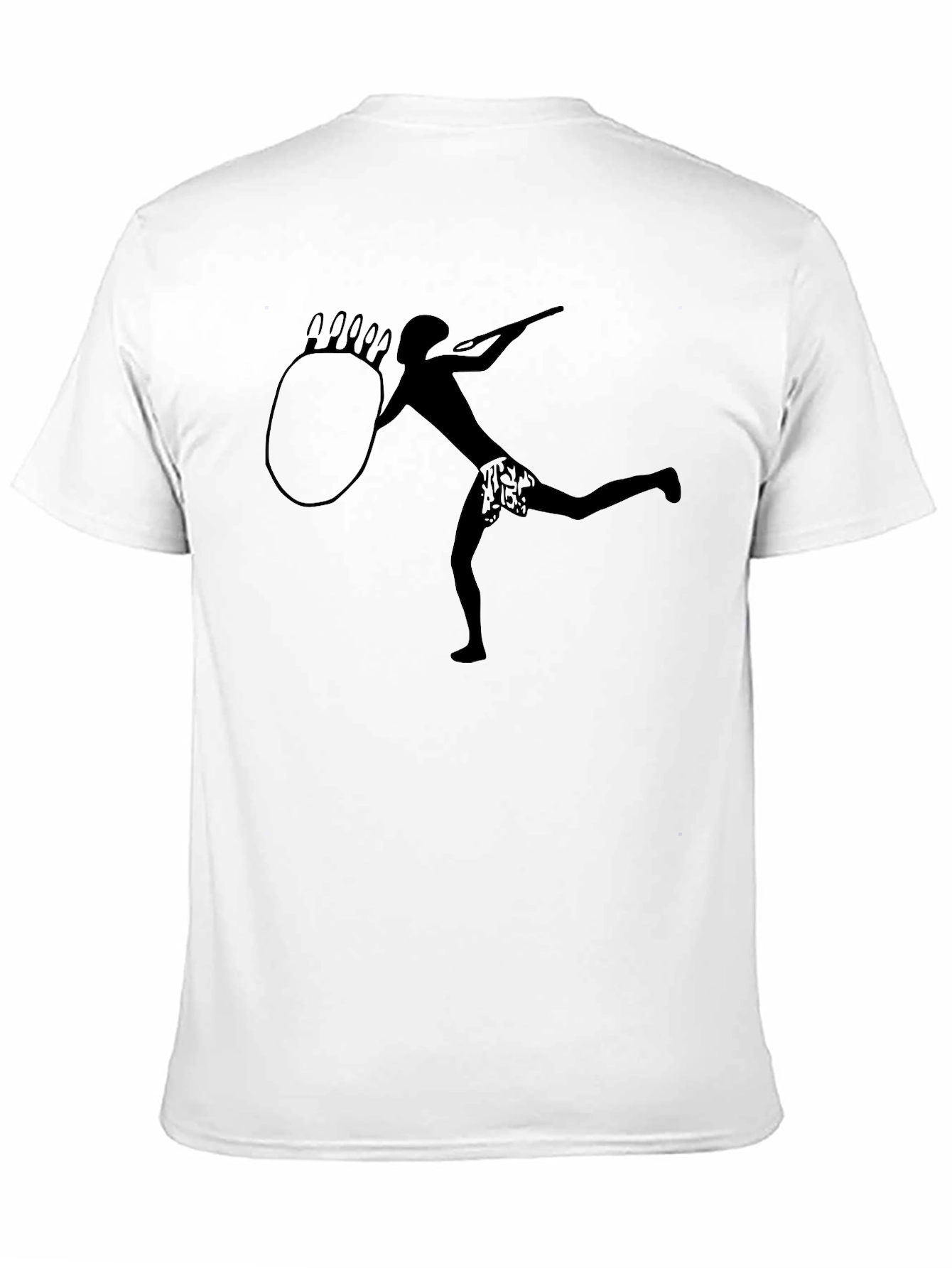 Black Spear Hunter Graphic T-Shirt view 11