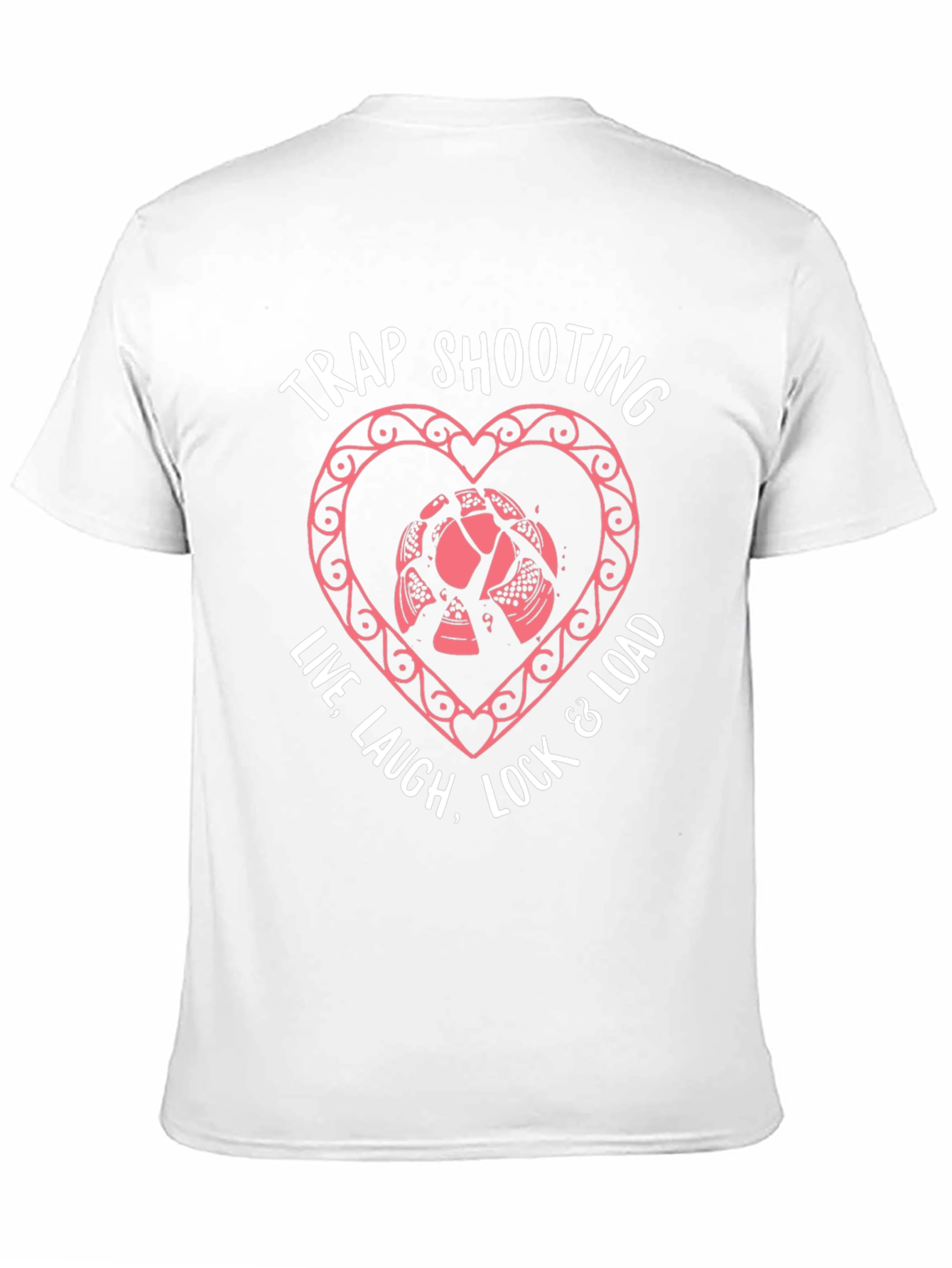 Black Trap Shooting Love Tee - Live Laugh Lock & Load view 11