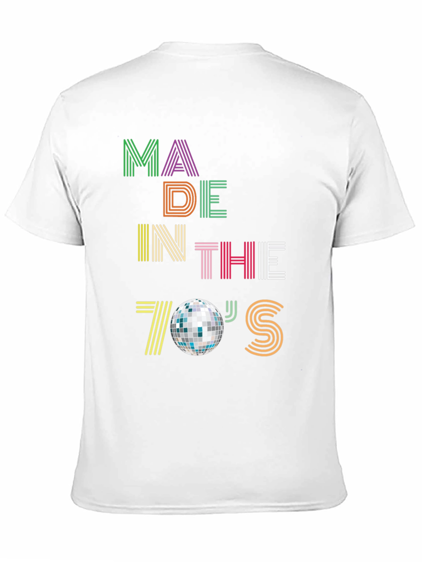 Black Made in the 70's Disco T-Shirt view 11