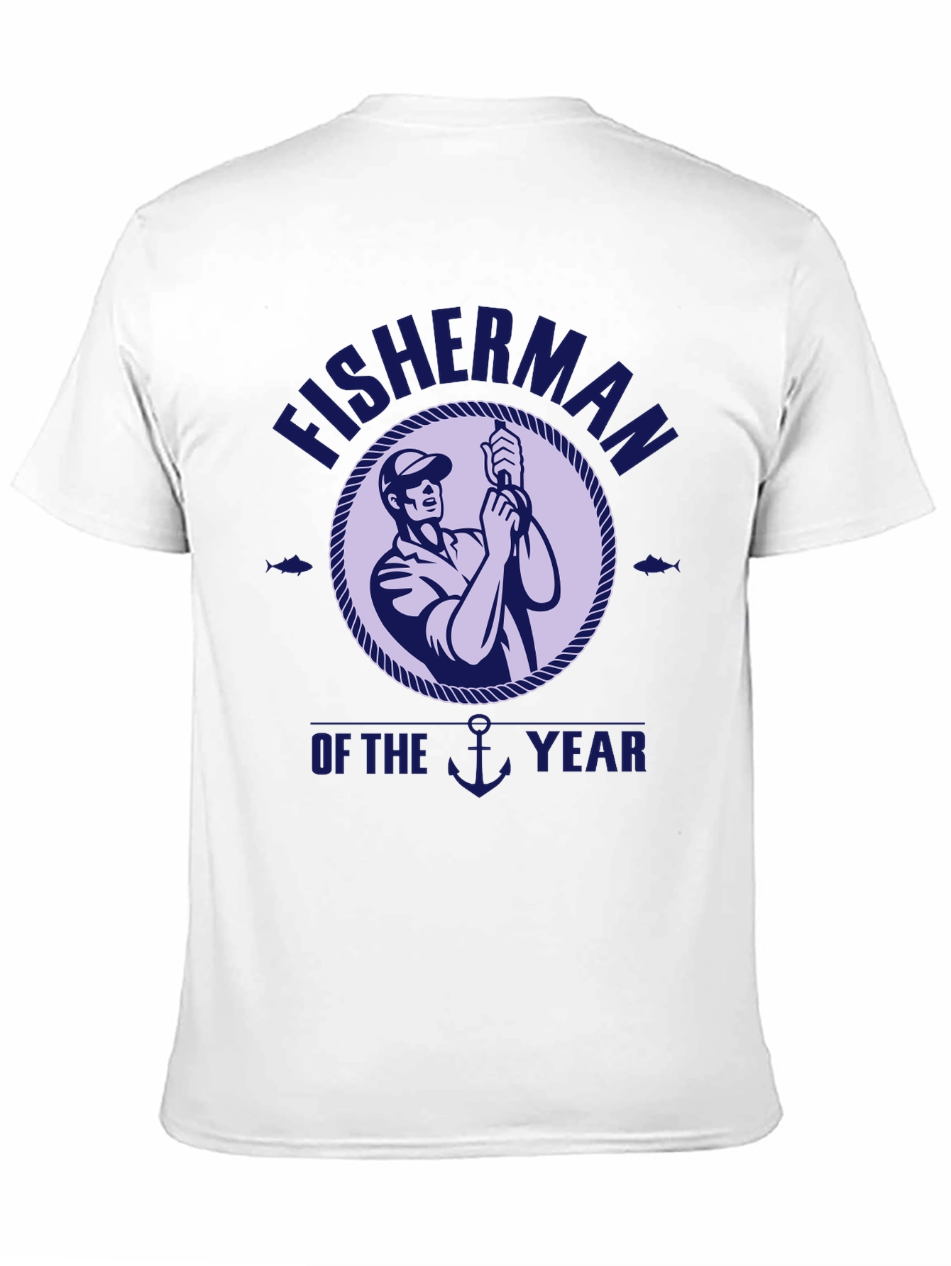 Fisherman of the Year Graphic T-Shirt - Black - 11
