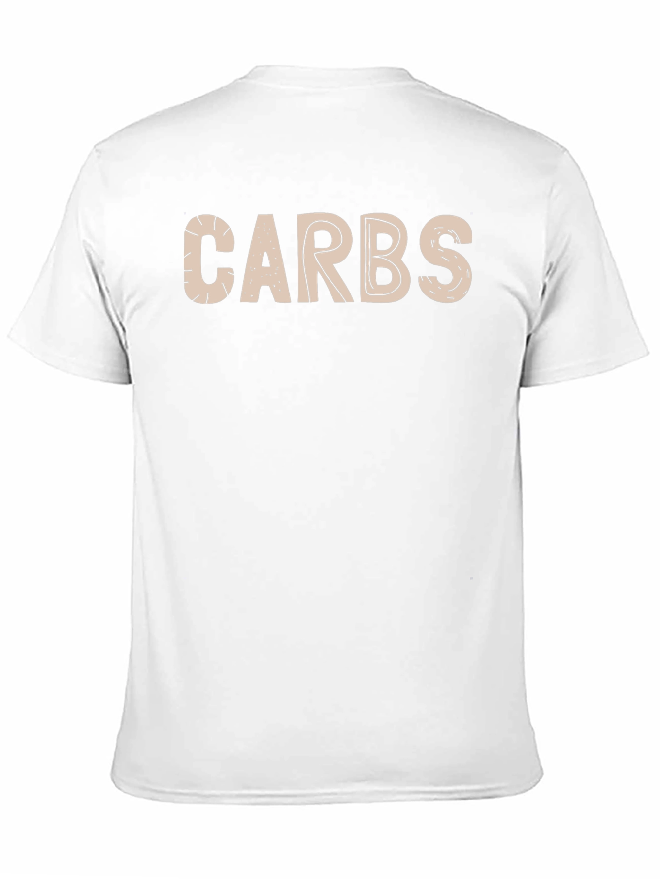 Black Carbs Graphic T-Shirt -  Unisex Crew Neck Tee view 11