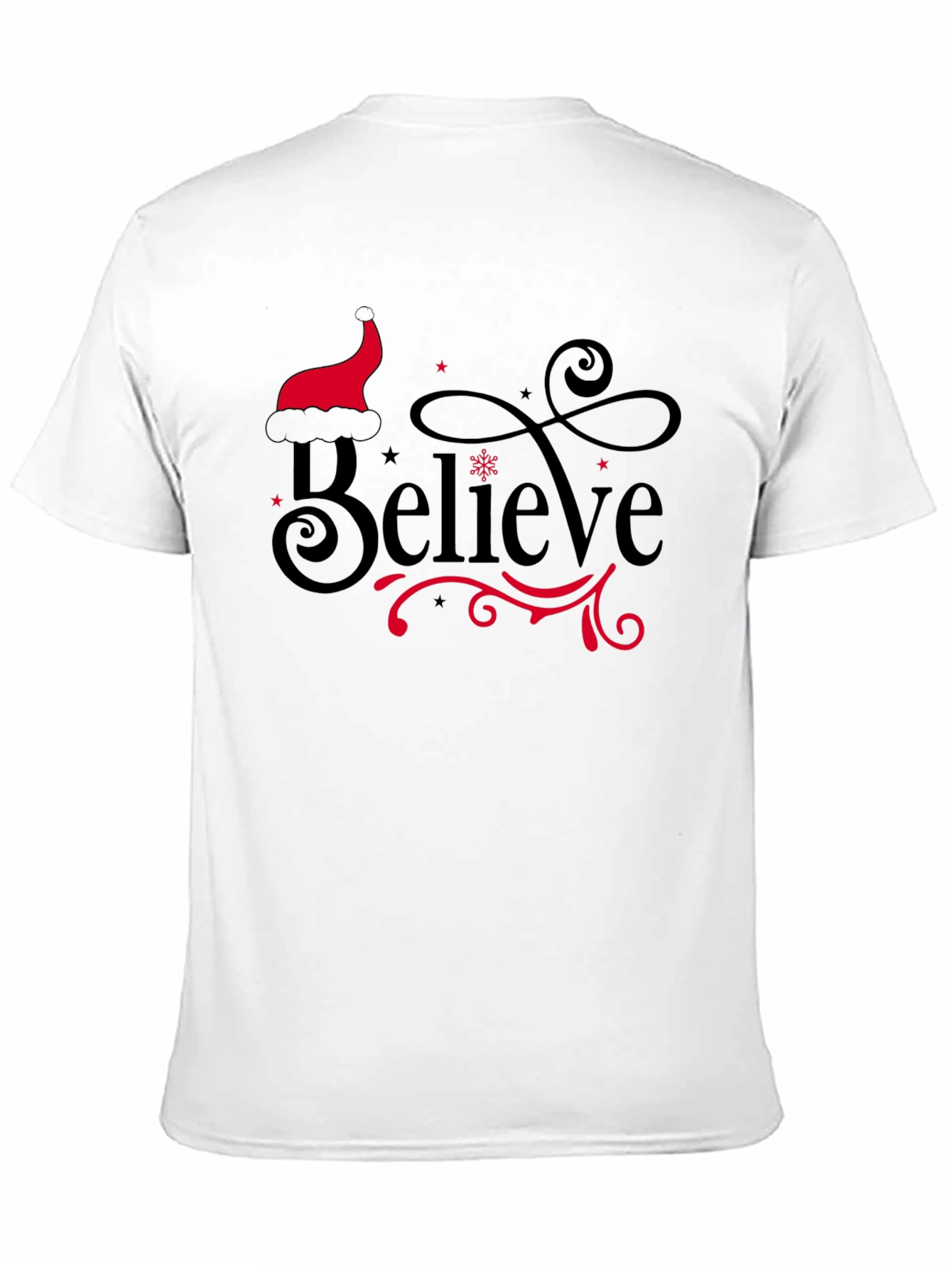 Believe Christmas Graphic Tee - 11