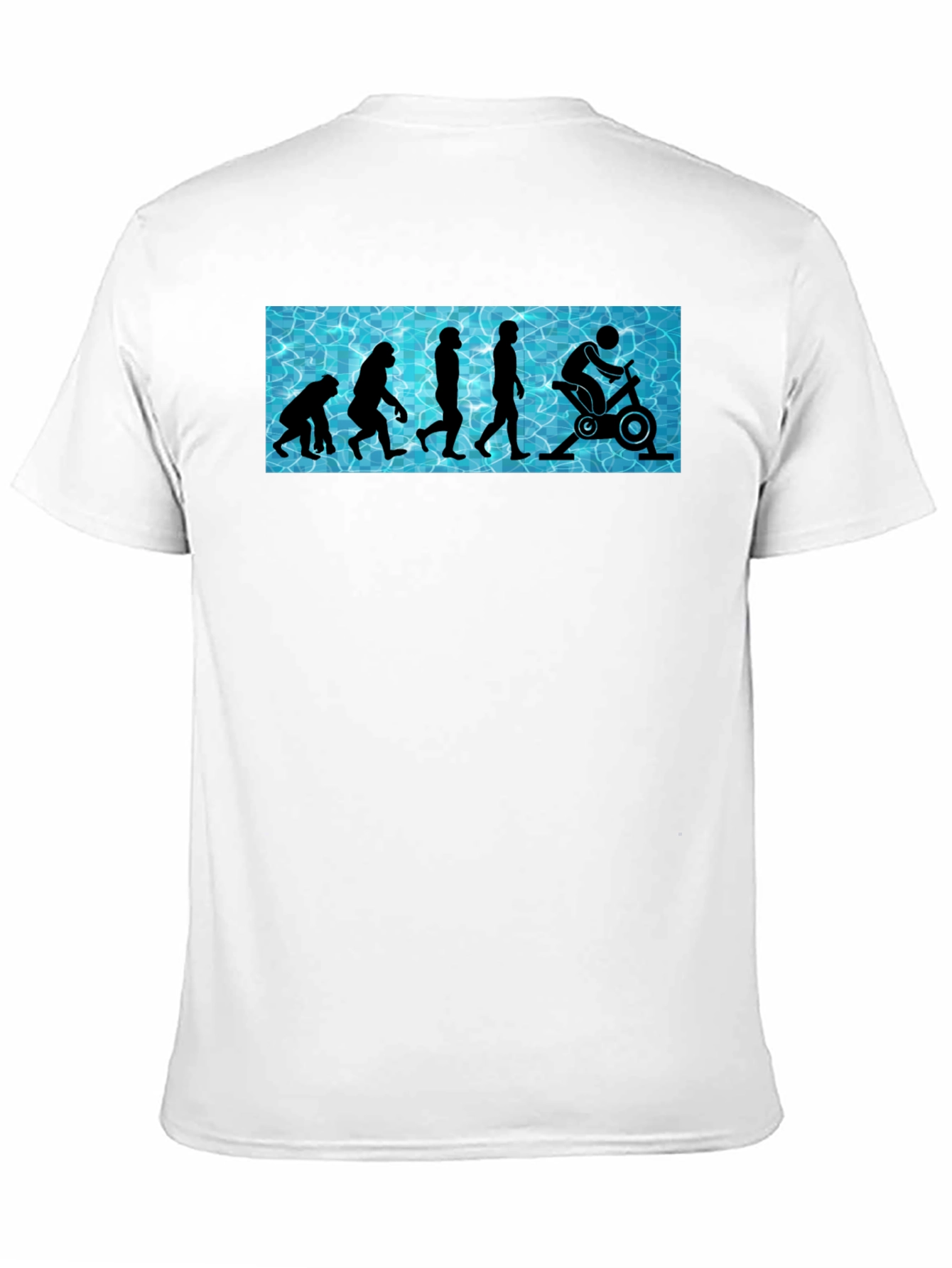 Black Evolution of Fitness T-Shirt - Funny Gym Workout Tee view 11