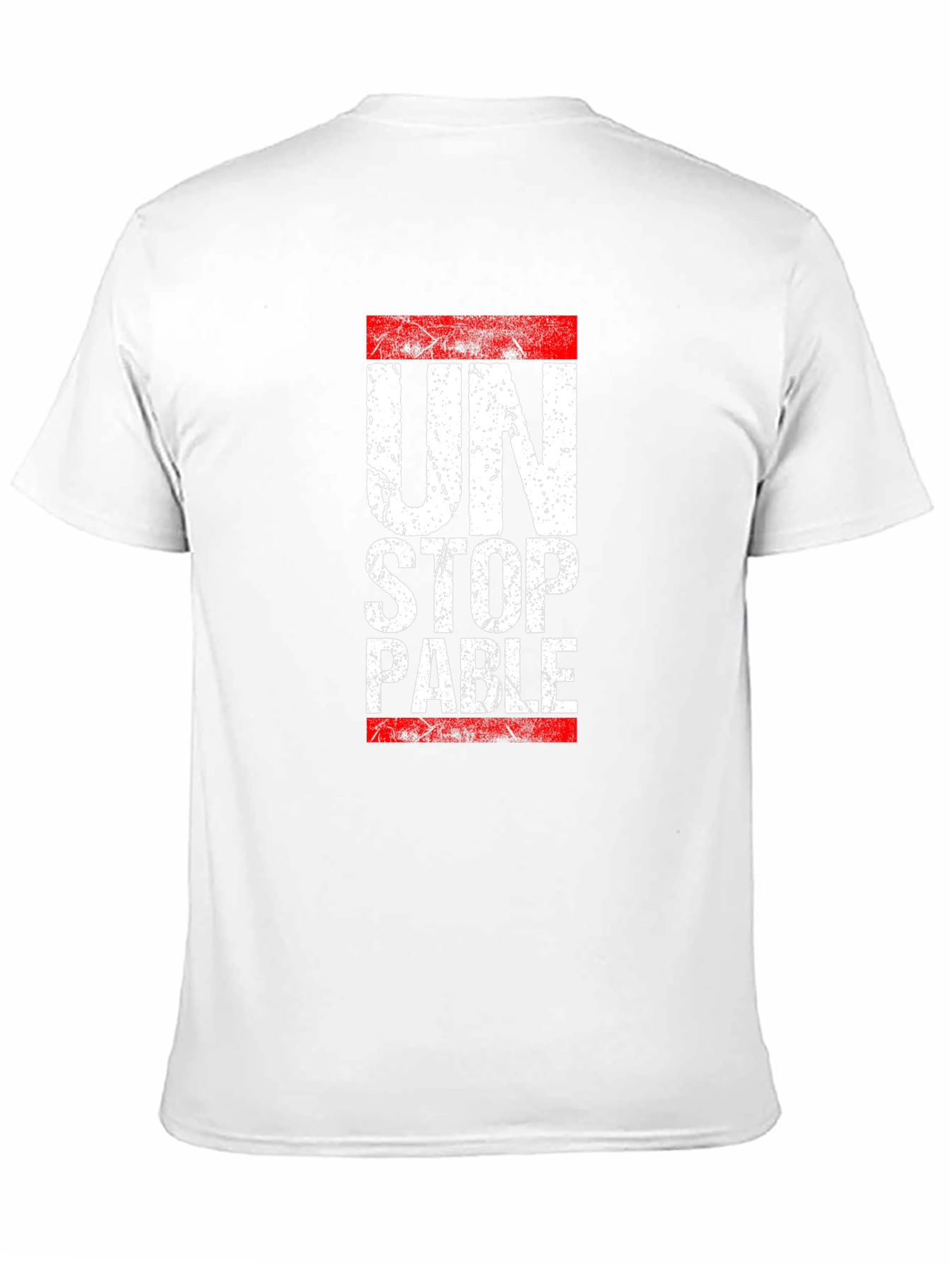 Black Unstoppable Graphic Print Black T-Shirt view 11