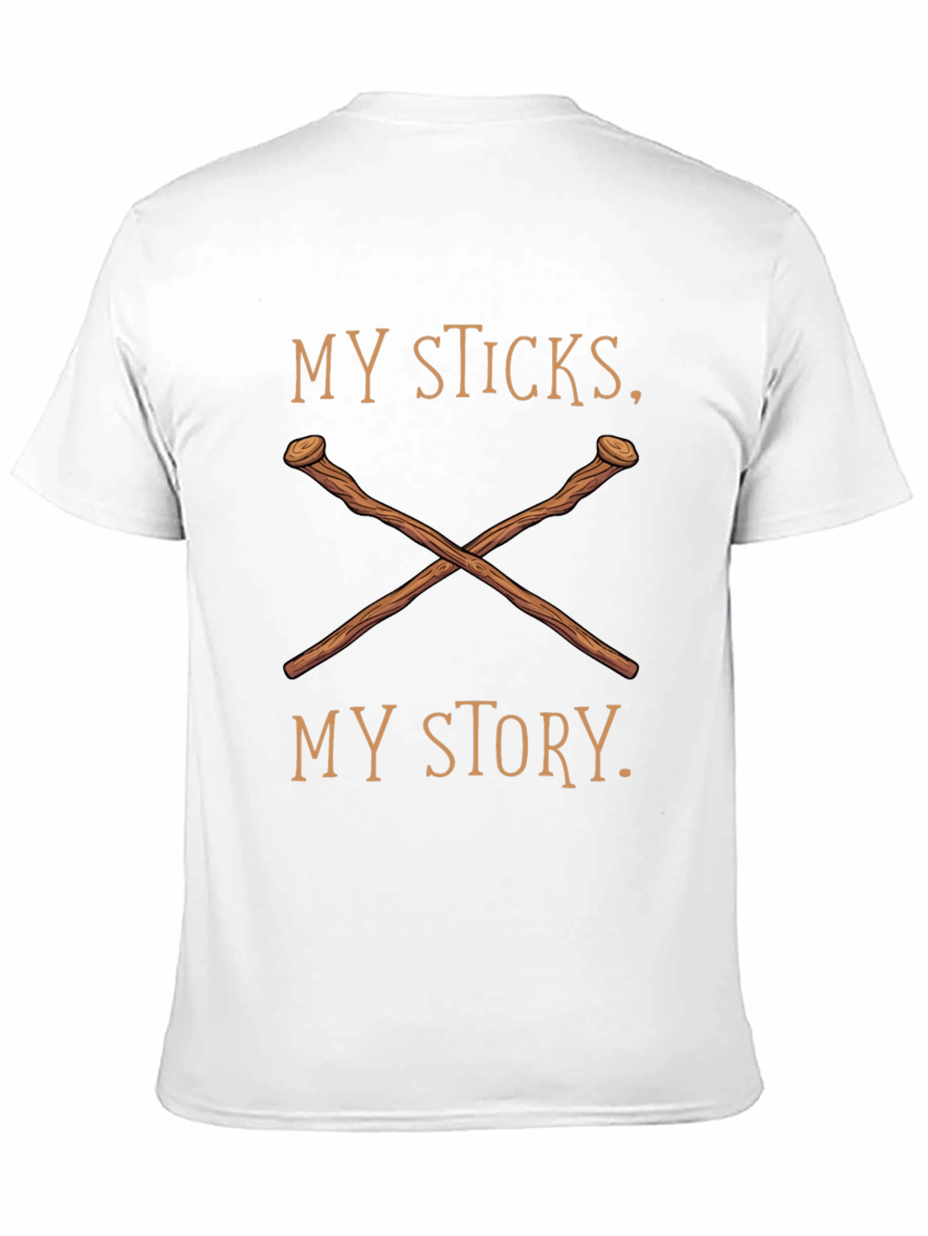 Black My Sticks, My Story T-Shirt view 11