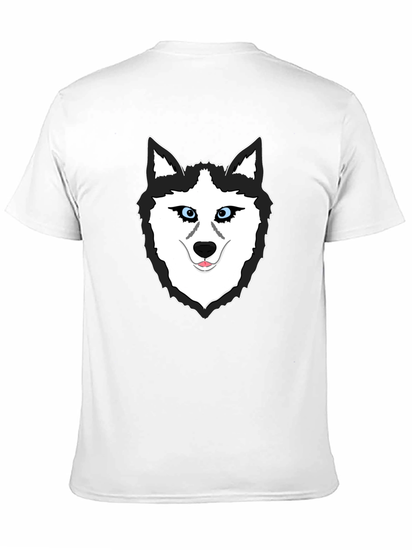Black Cool Husky Graphic T-Shirt - Black view 11