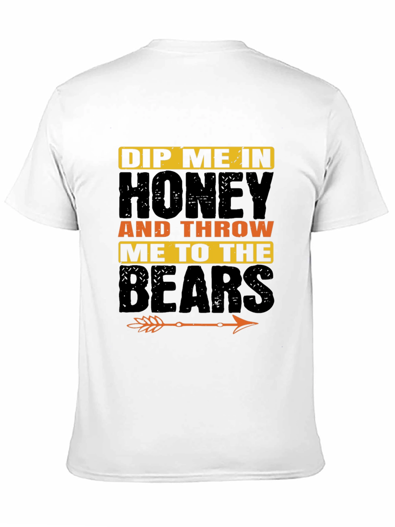 Black Dip Me In Honey T-Shirt view 11