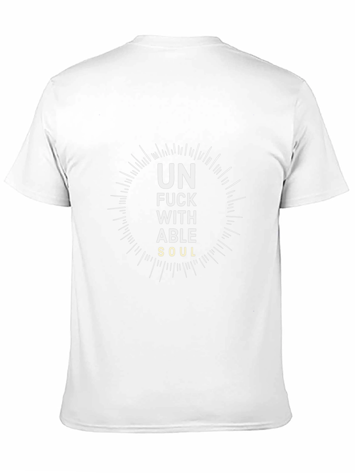 Black Unf***withable Soul Black Graphic Tee view 11
