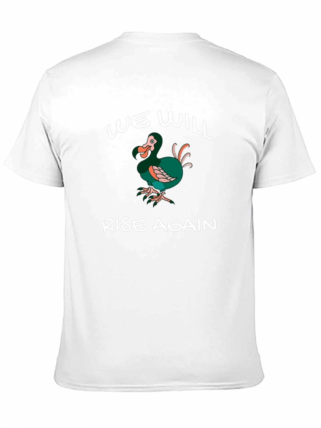 Black Dodo Bird T-Shirt - We Will Rise Again Tee view 11