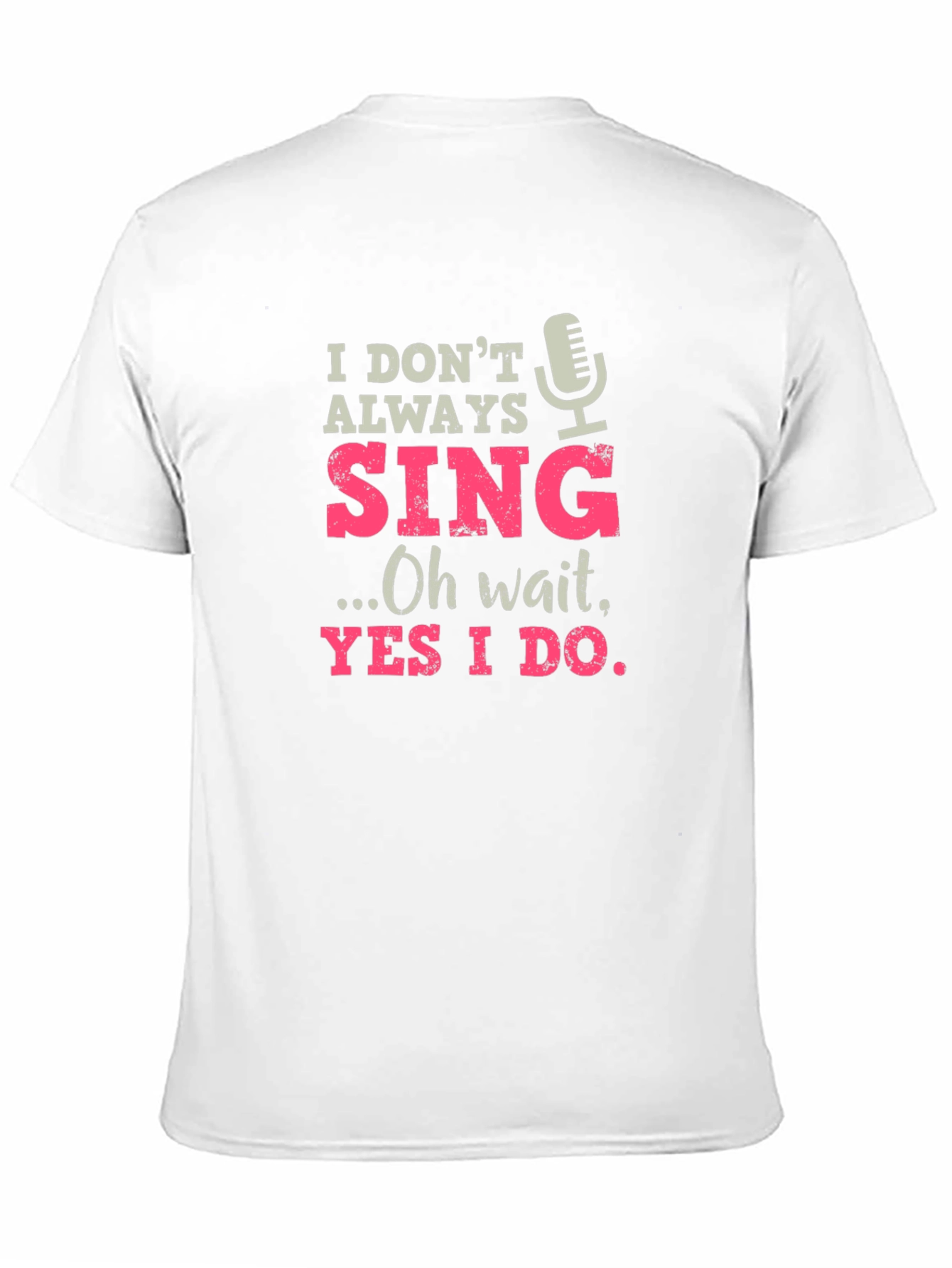 Black Singing Lover T-Shirt - Funny Singer Tee view 11