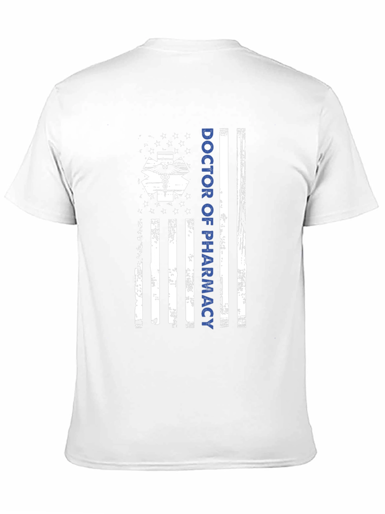 Doctor of Pharmacy American Flag Graphic T-Shirt - 11