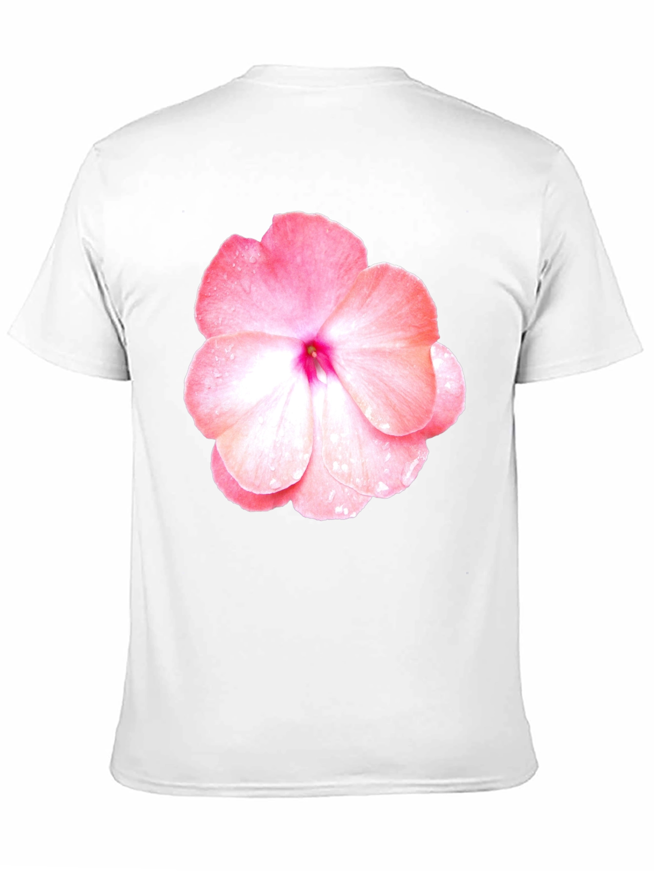 Black Floral Print Crew Neck T-Shirt view 11