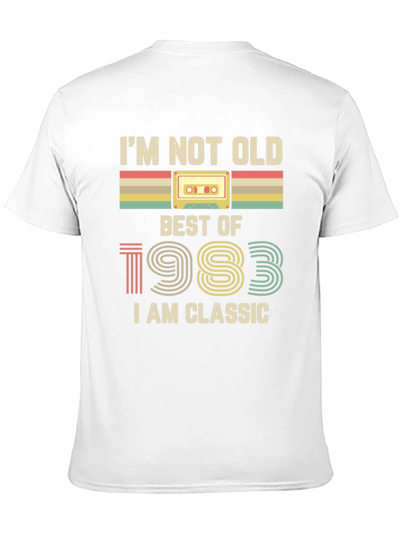 Black I'm Not Old I Am Classic T-Shirt Best of 1983 view 11