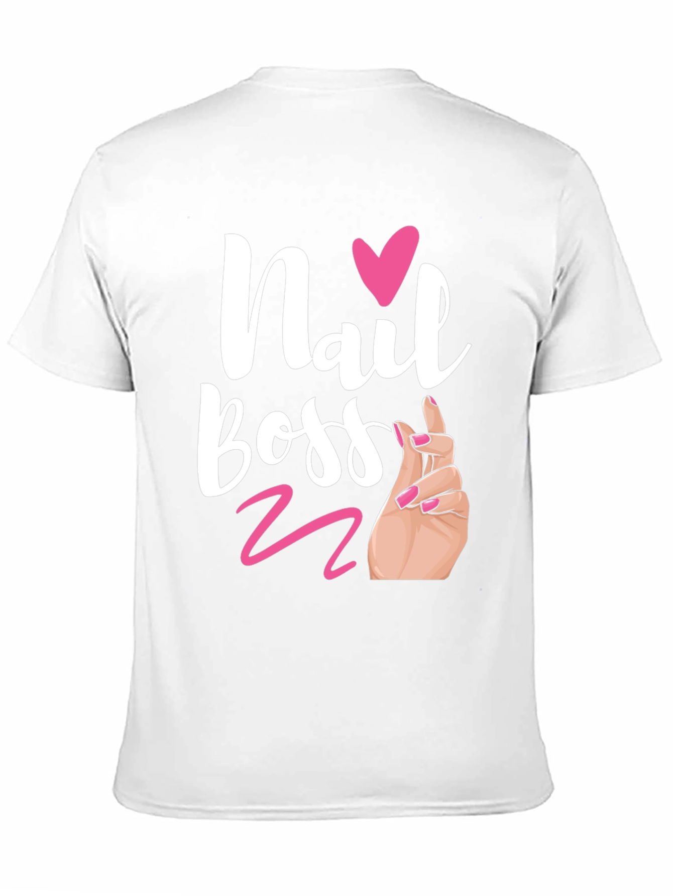 Black Nail Boss Graphic Tee - Salon Shirt view 11