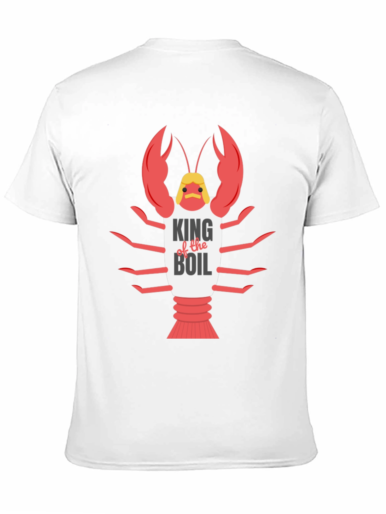 Black King of the Boil T-Shirt Crawfish Tee view 11