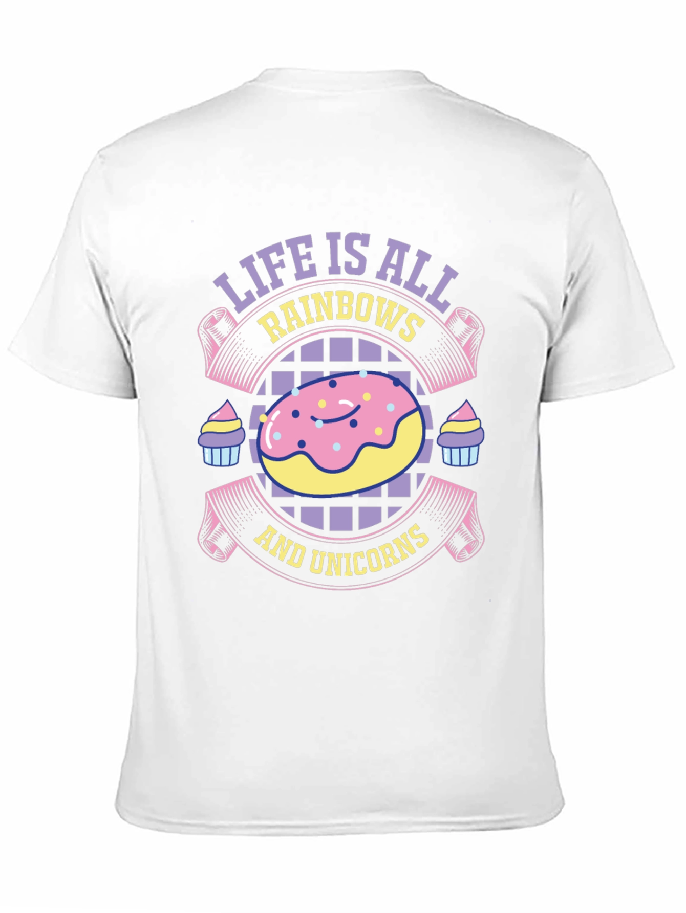 Black Life is All Rainbows & Unicorns Graphic Tee view 11
