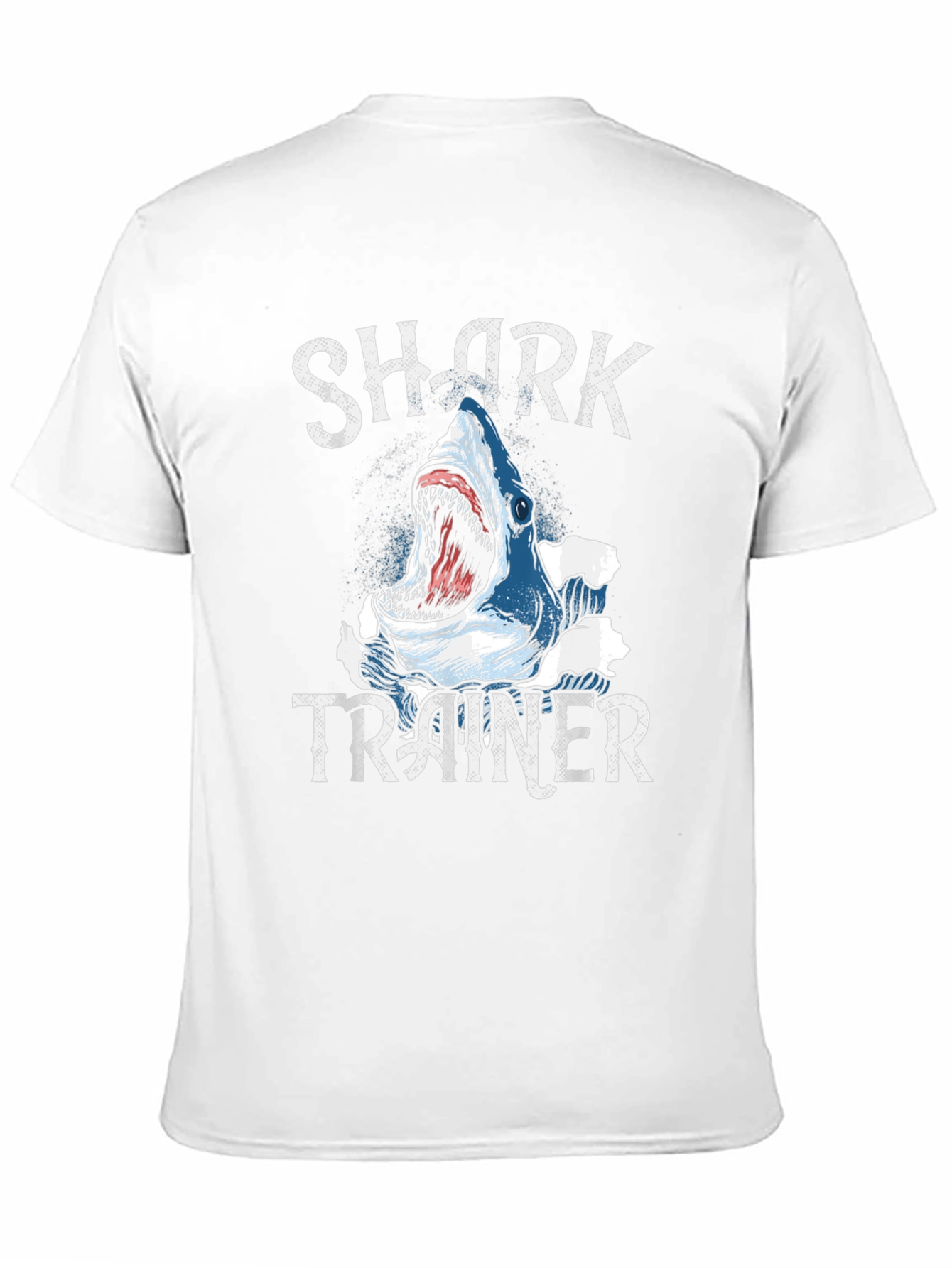 Black Shark Trainer Graphic Tee - Black Cotton T-Shirt view 11
