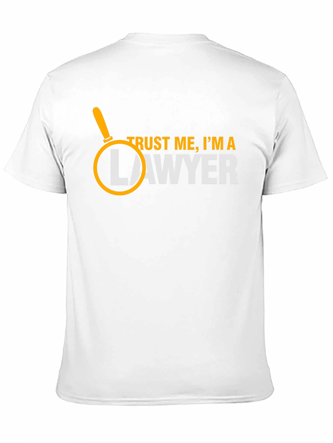 Black Trust Me, I'm A Lawyer Graphic T-Shirt view 11