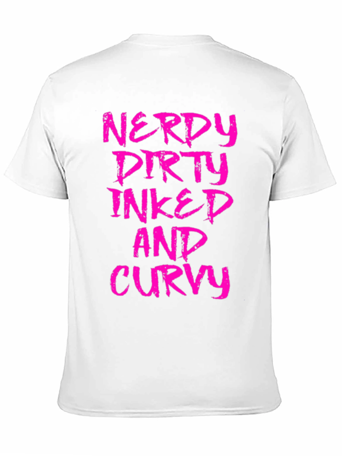 Nerdy Dirty Inked Curvy Graphic T-Shirt - 11
