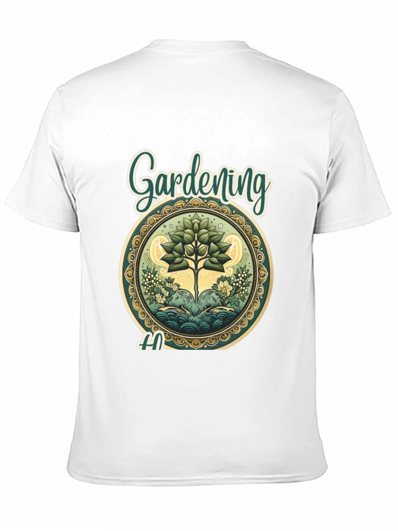 Black Gardening T-Shirt: Nature Lover's Tee view 11