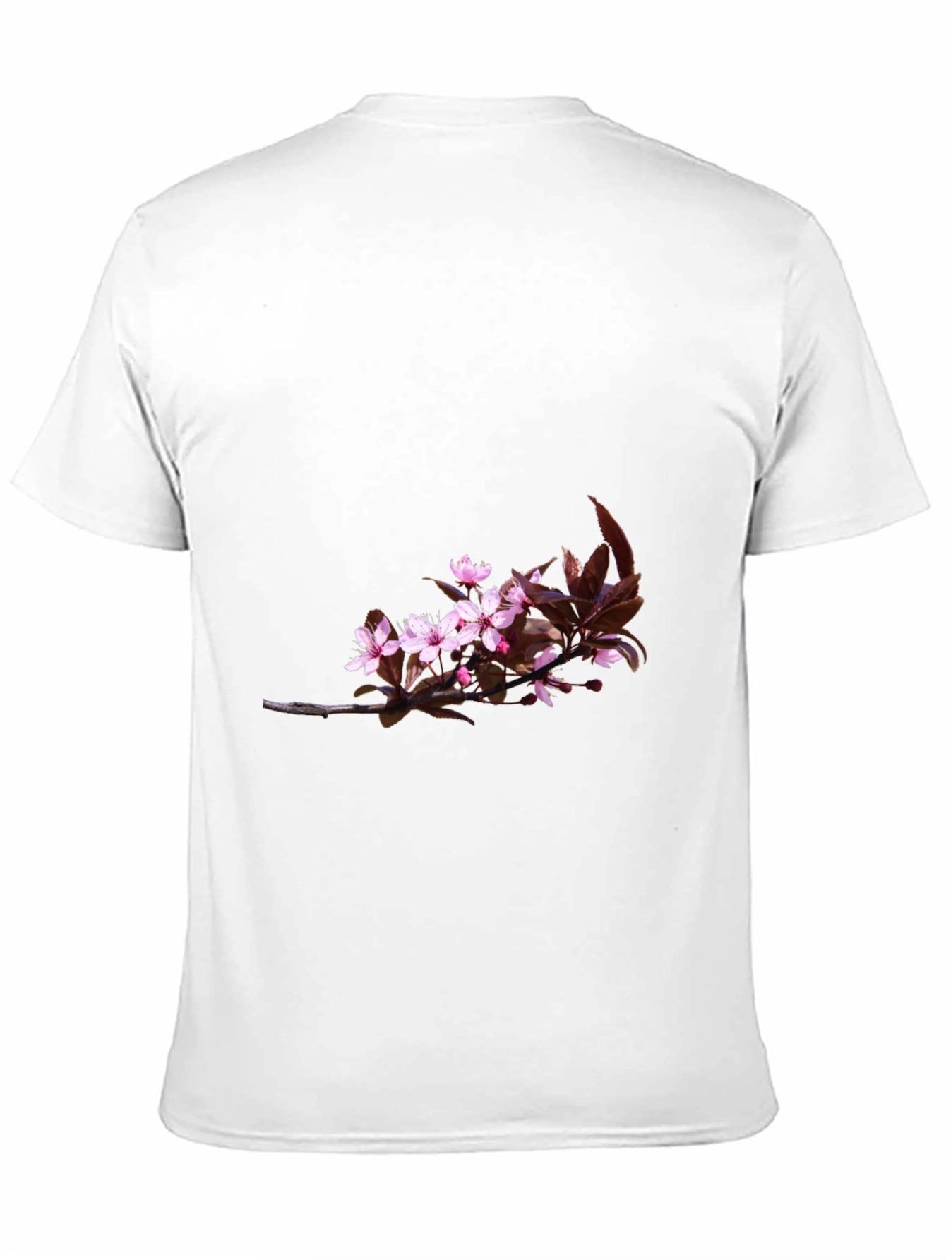 Black Black Floral T-Shirt for Men view 11