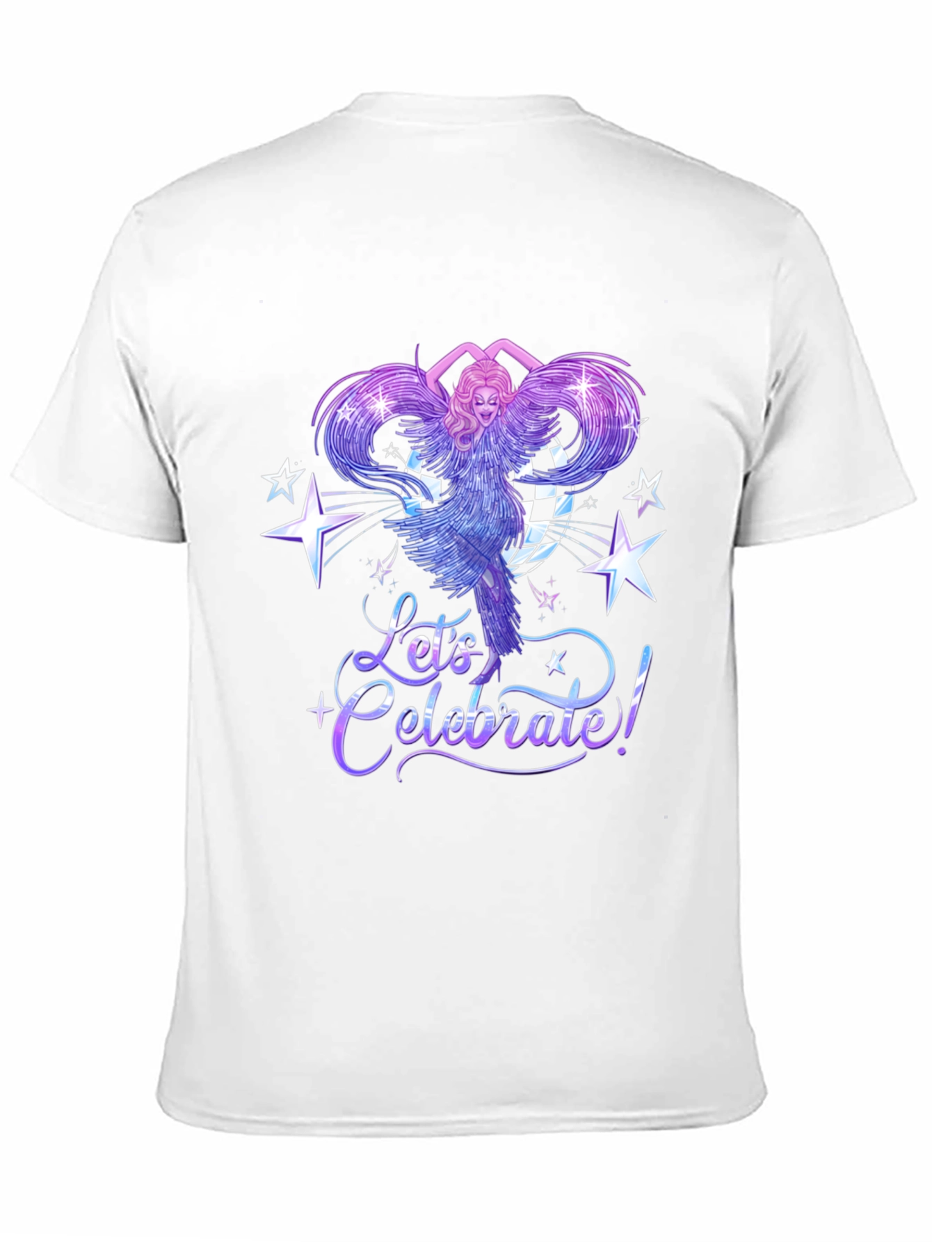 Black Celebrate T-Shirt: Drag Queen Party Tee view 11