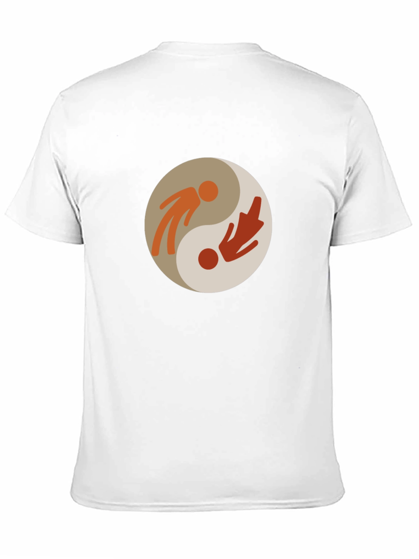 Black Yin Yang Balance T-Shirt - Harmony & Style view 11