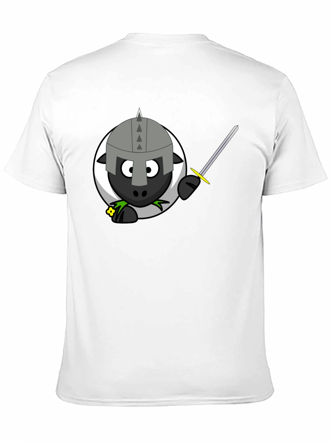 Black Knight Sheep Graphic T-Shirt view 11