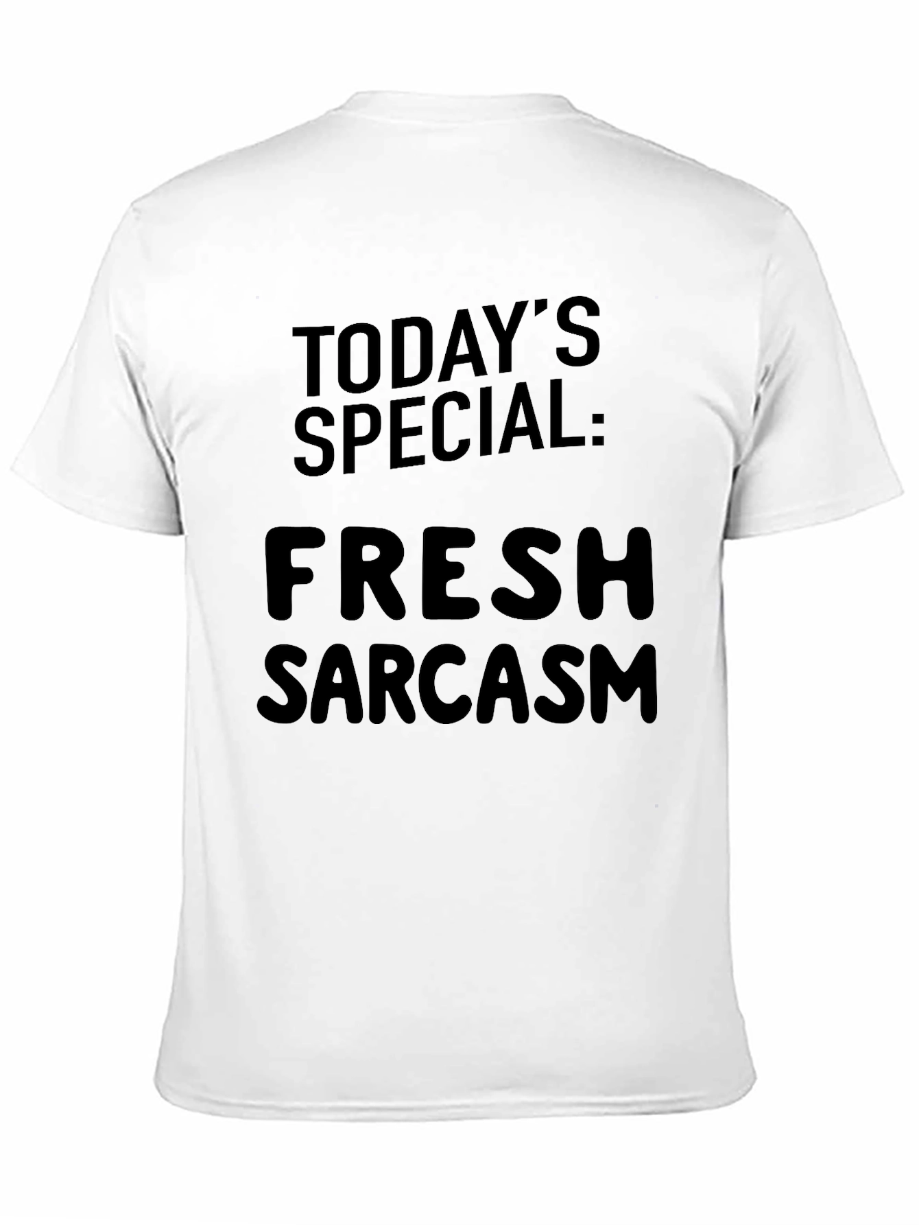 Black Funny Sarcastic Black Graphic T-Shirt view 11