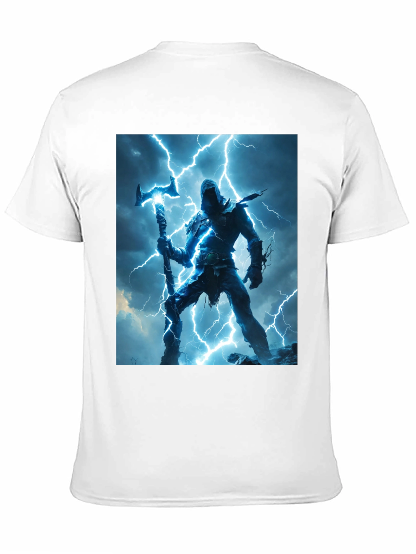 Black Lightning Warrior Graphic Tee view 11