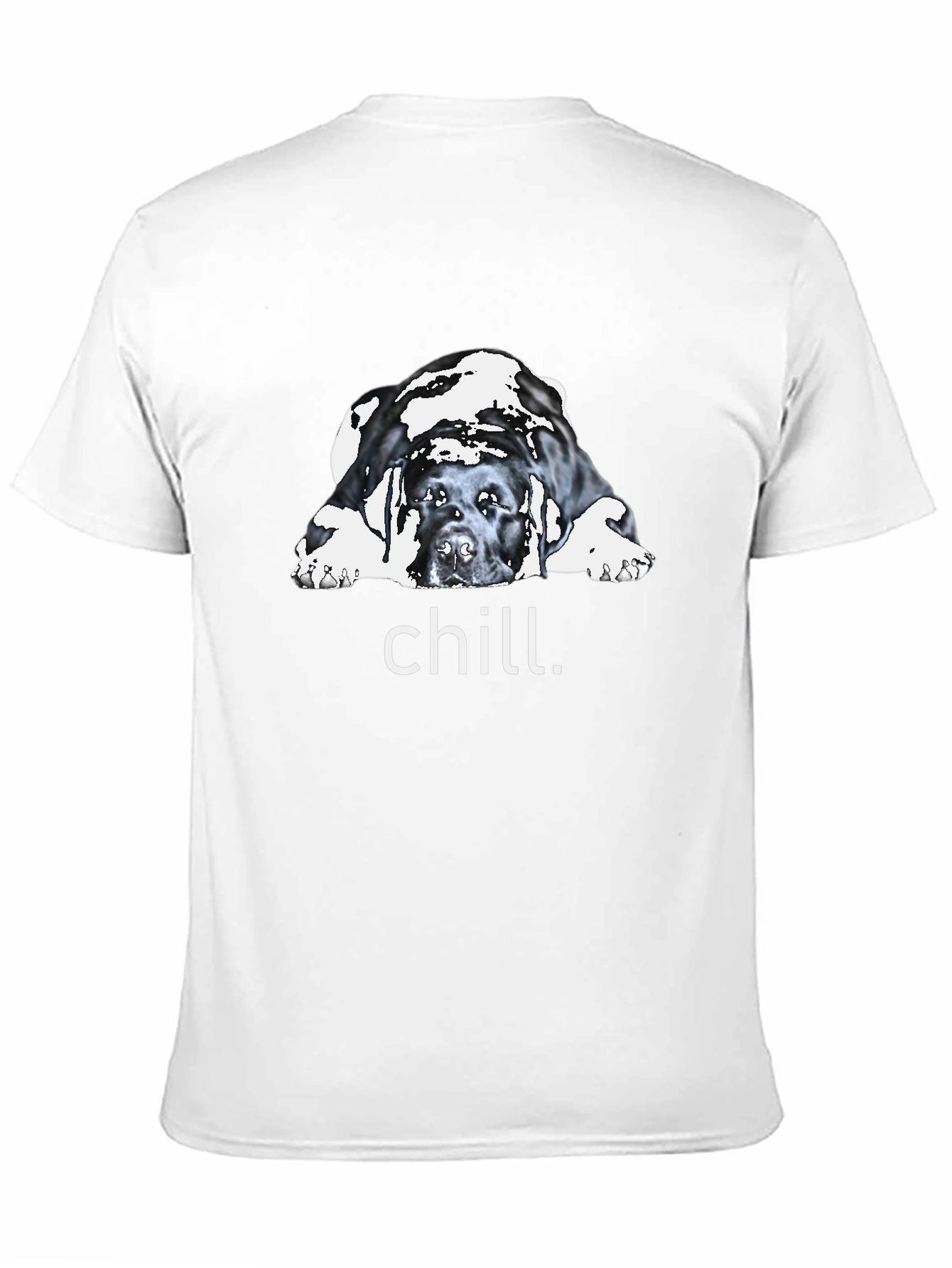 Chill Dog Graphic Tee - Relaxed Fit - 11
