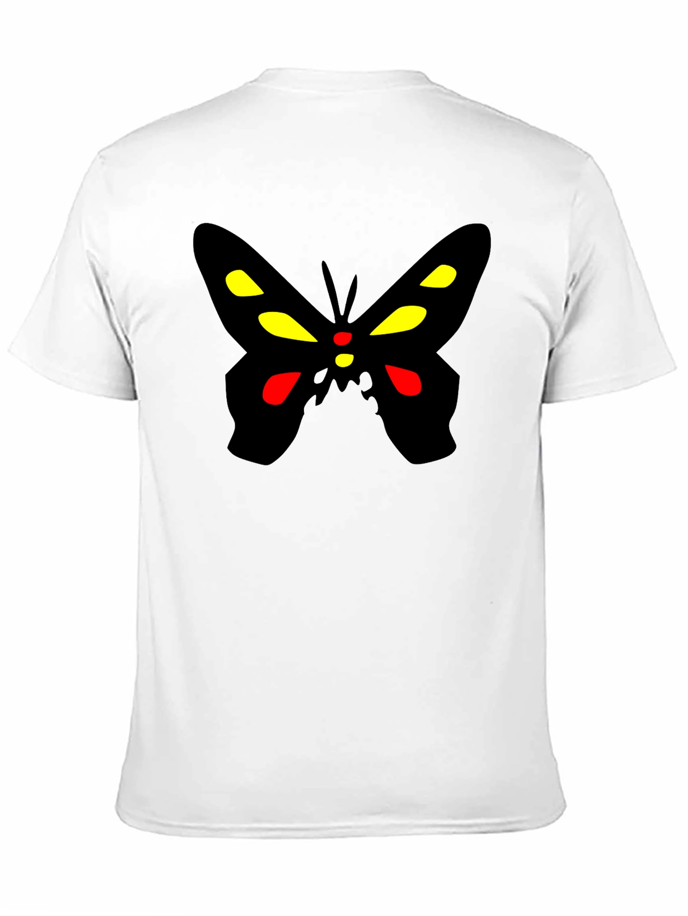 Black Butterfly Graphic Black T-Shirt view 11