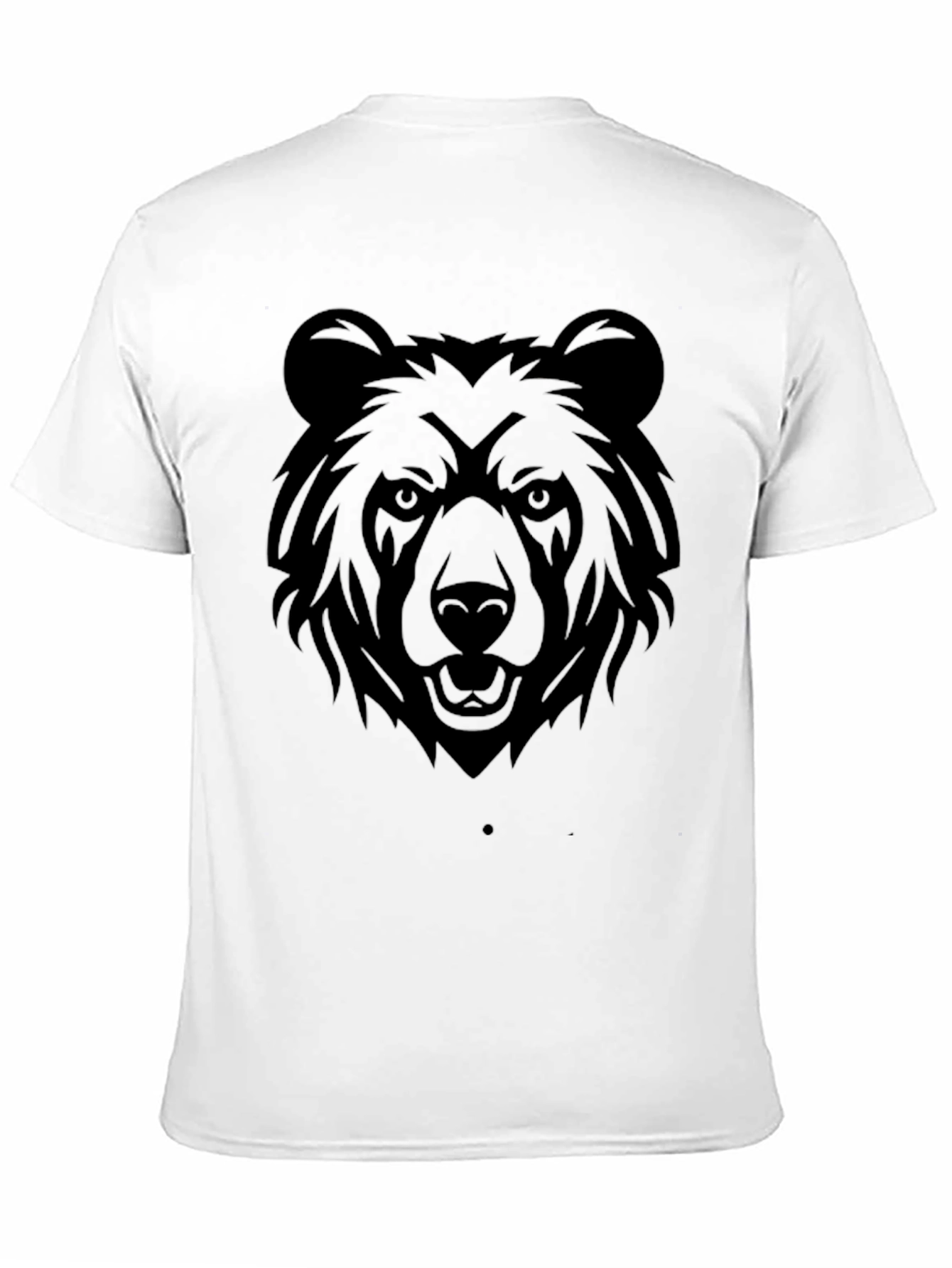 Black Black Bear Graphic T-Shirt - Men's Casual Tee view 11