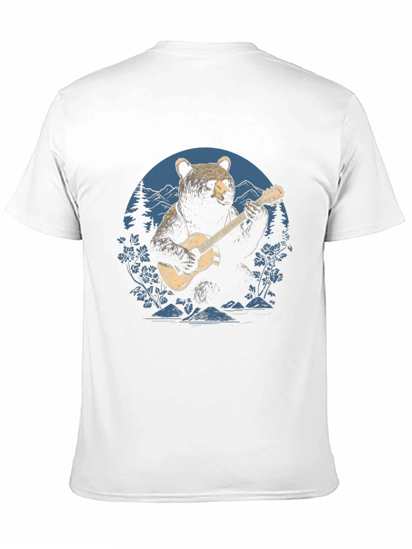 Black Bear Guitarist Graphic Tee view 11