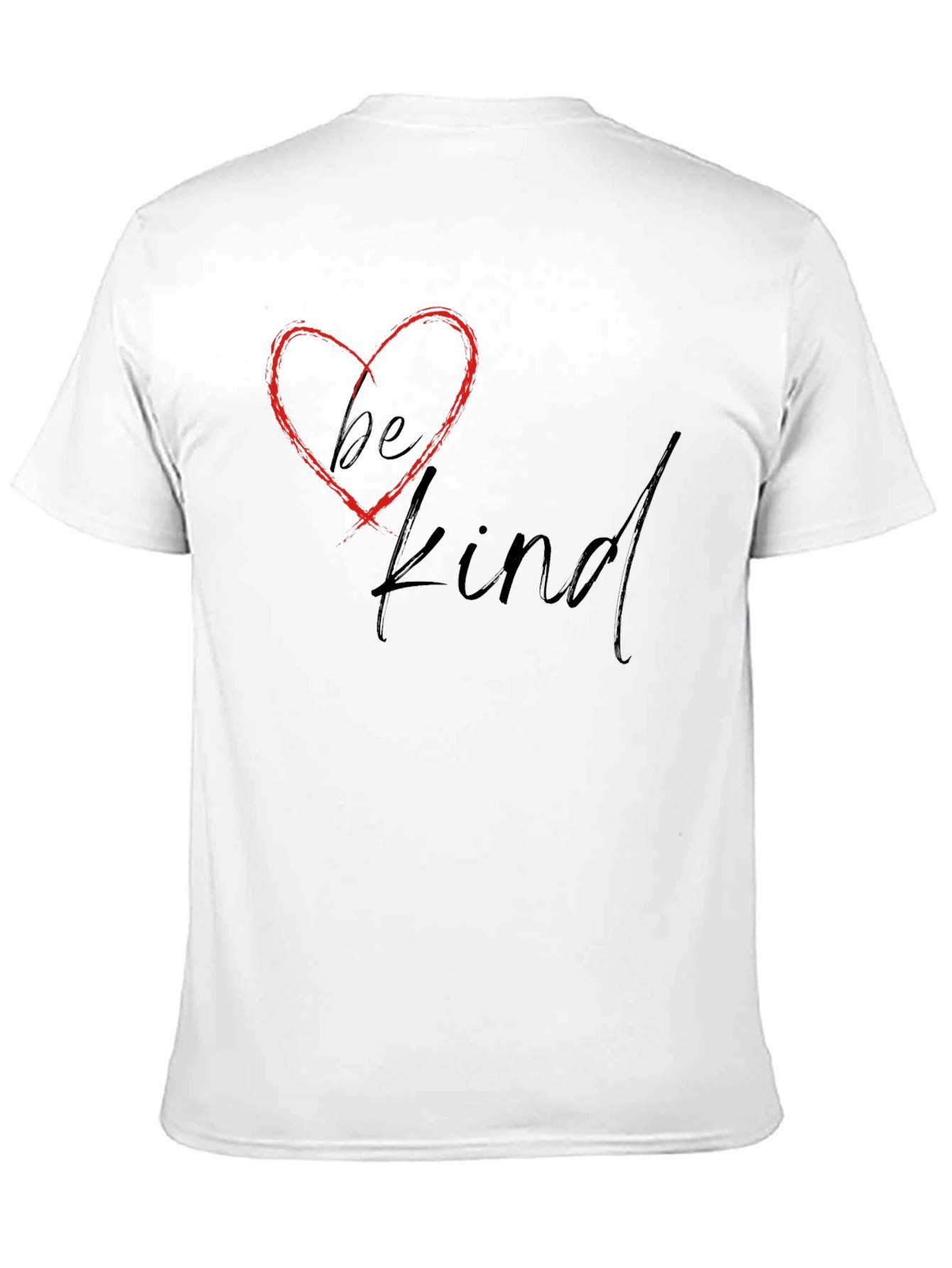 Black Be Kind Graphic Tee - Soft Cotton Blend view 11