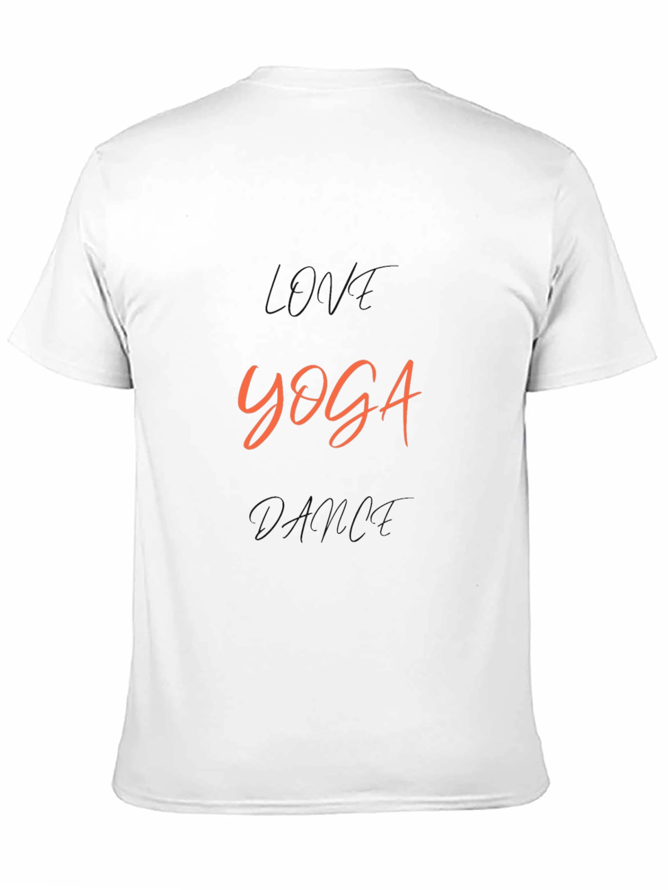 Black Yoga Graphic Tee - Men's Black Casual Shirt view 11