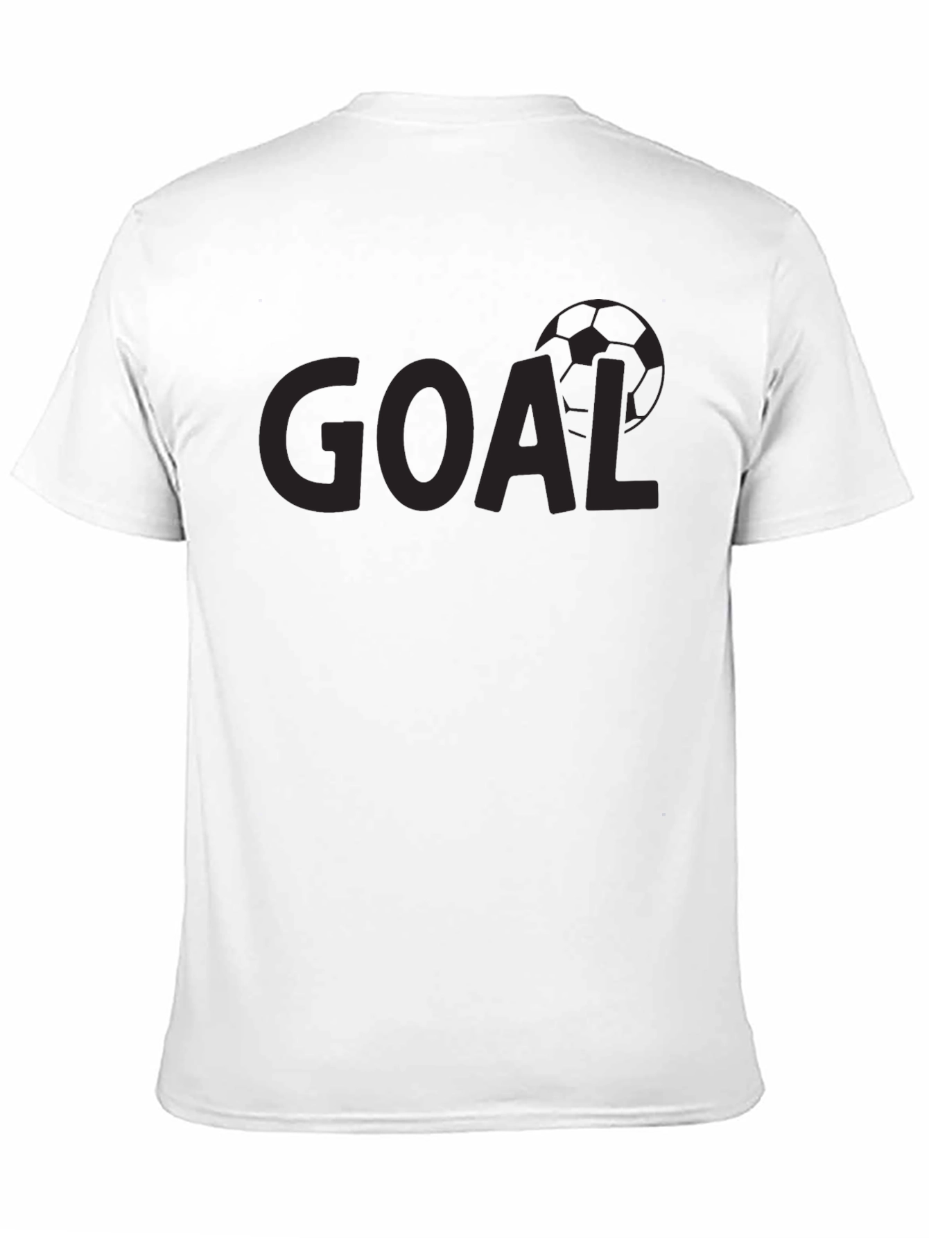 Black Goal Soccer T-Shirt - Black view 11