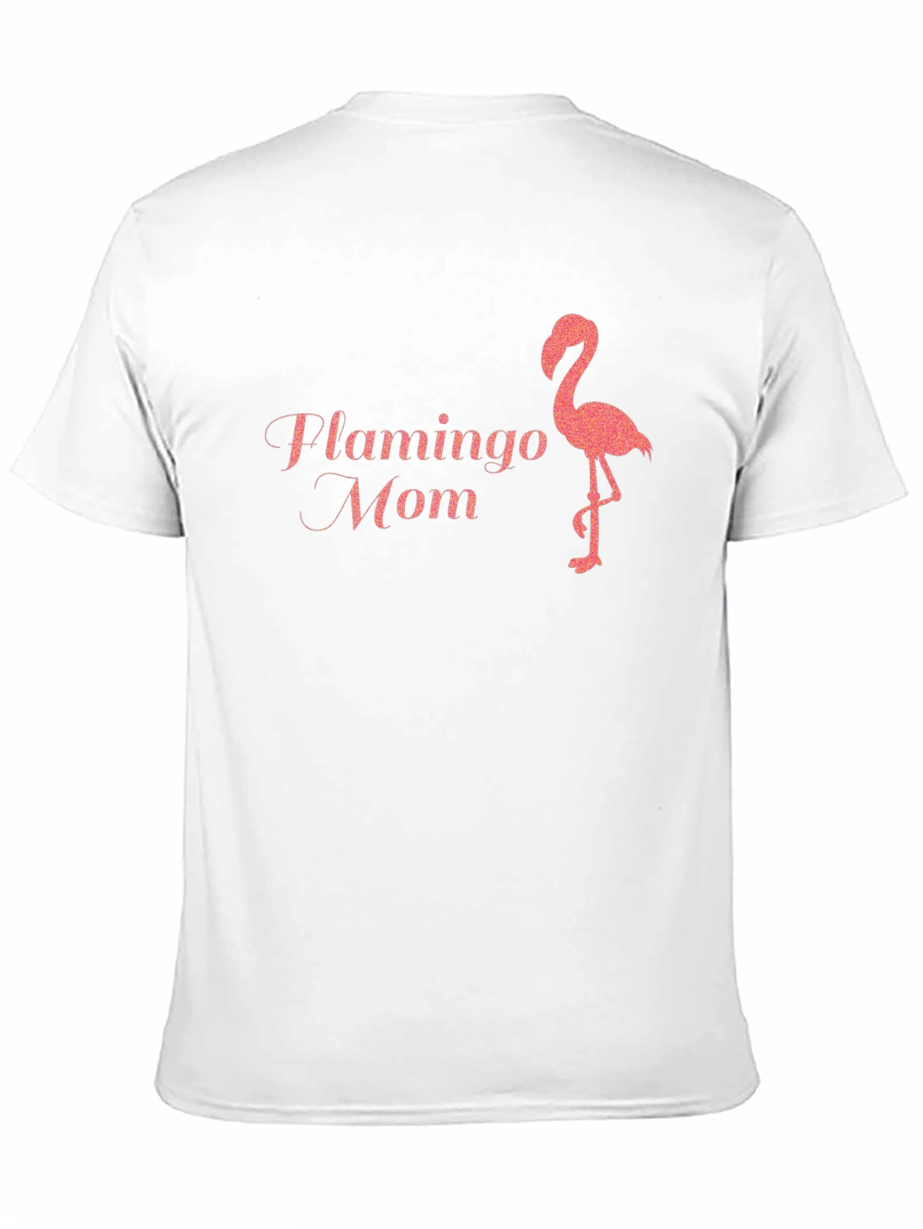 Black Flamingo Mom Graphic T-Shirt view 11