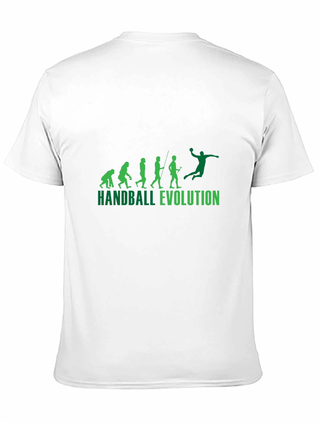 Black Handball Evolution Graphic Tee view 11