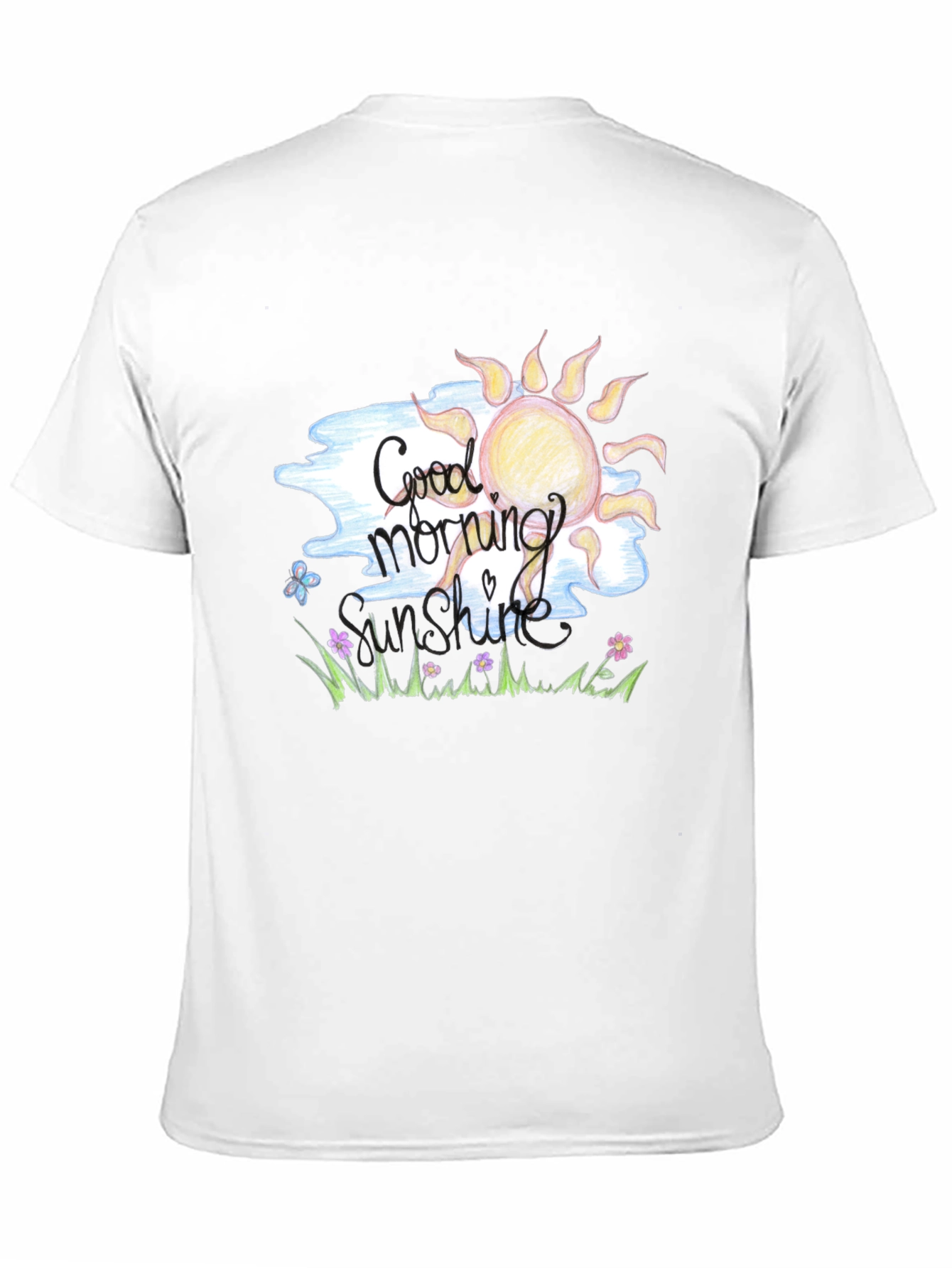 Black Good Morning Sunshine Graphic Tee view 11