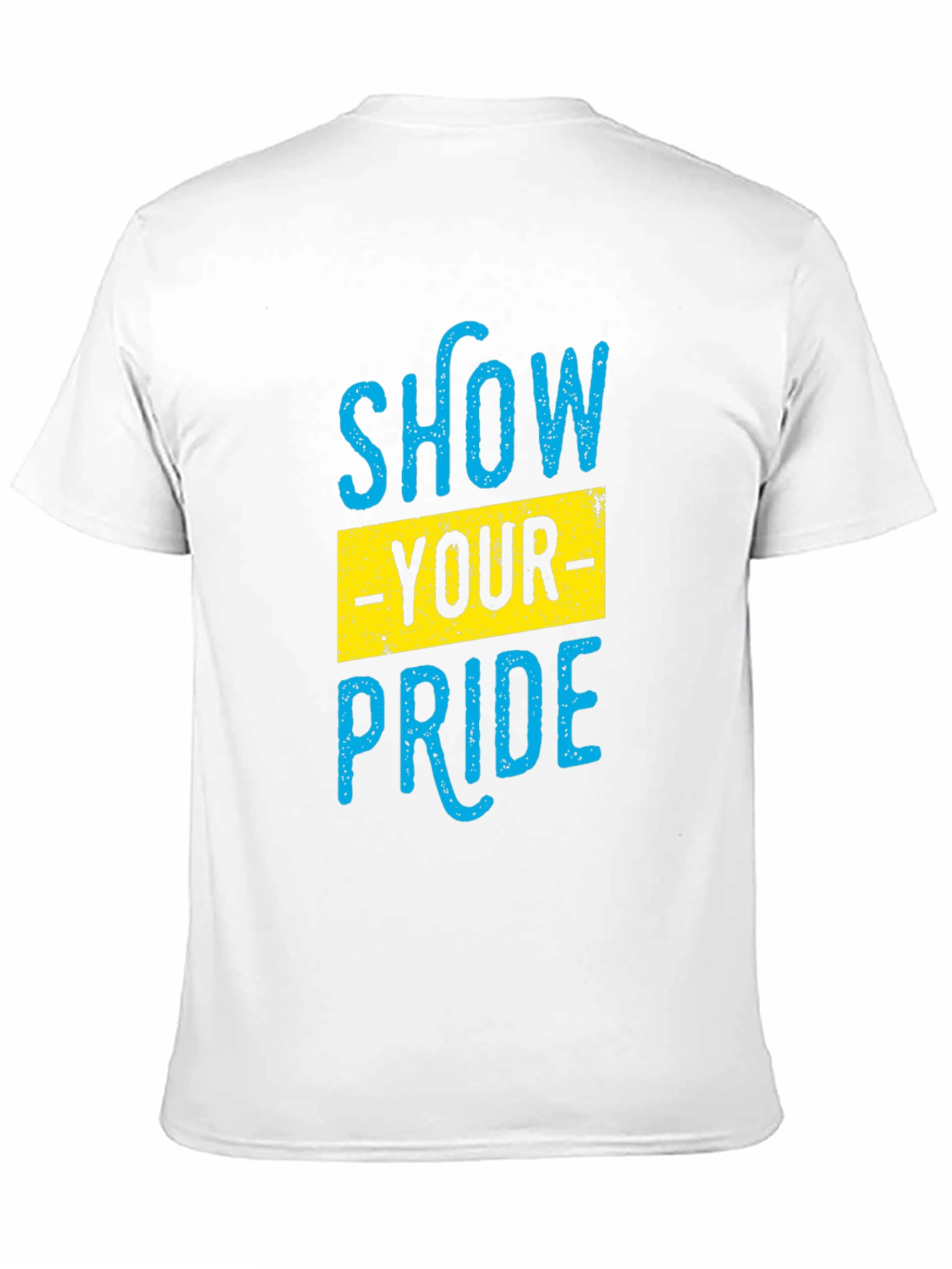 Black Show Your Pride Graphic T-Shirt - Black Cotton Blend view 11