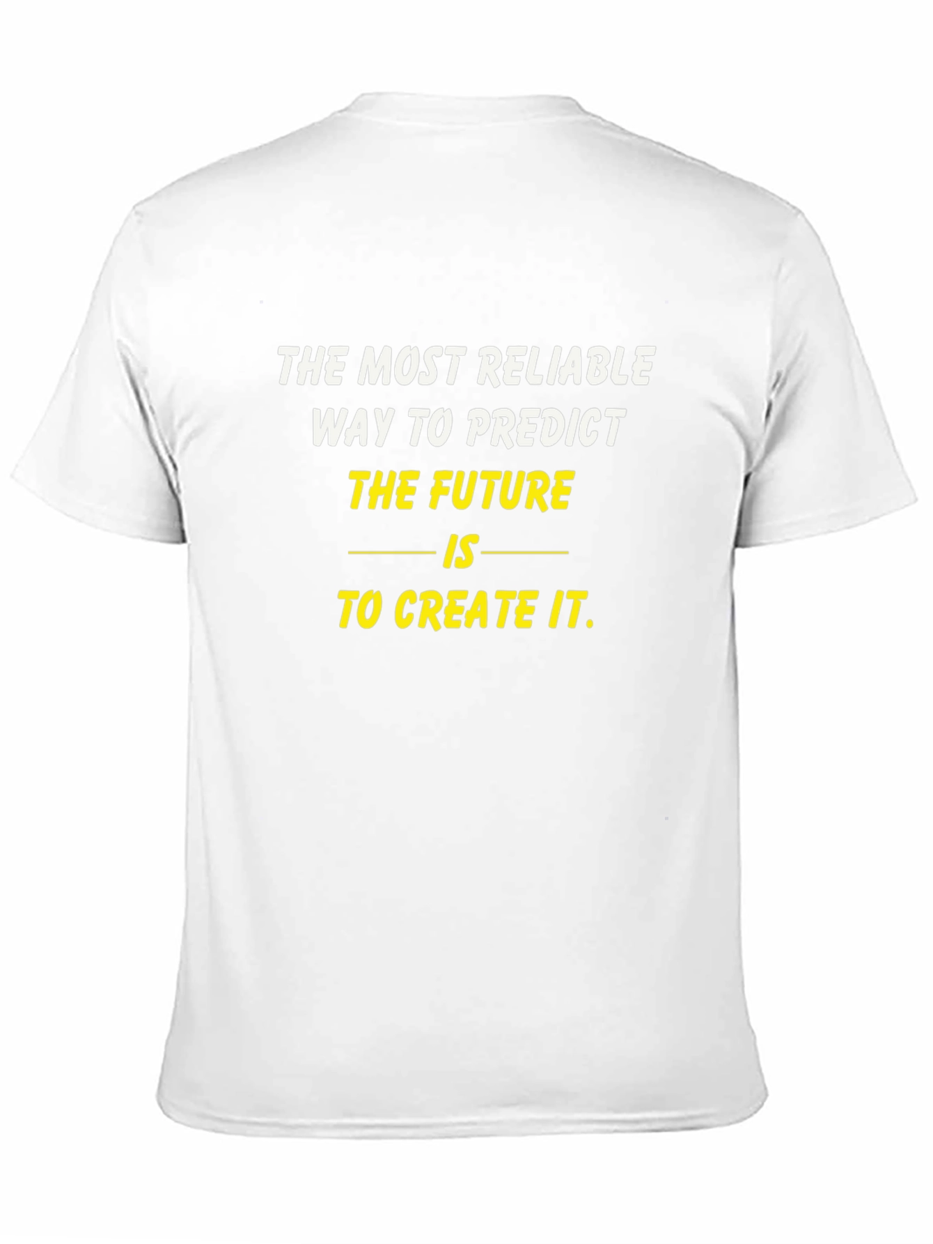 Black Future Creator Tee - Motivational Black T-Shirt view 11