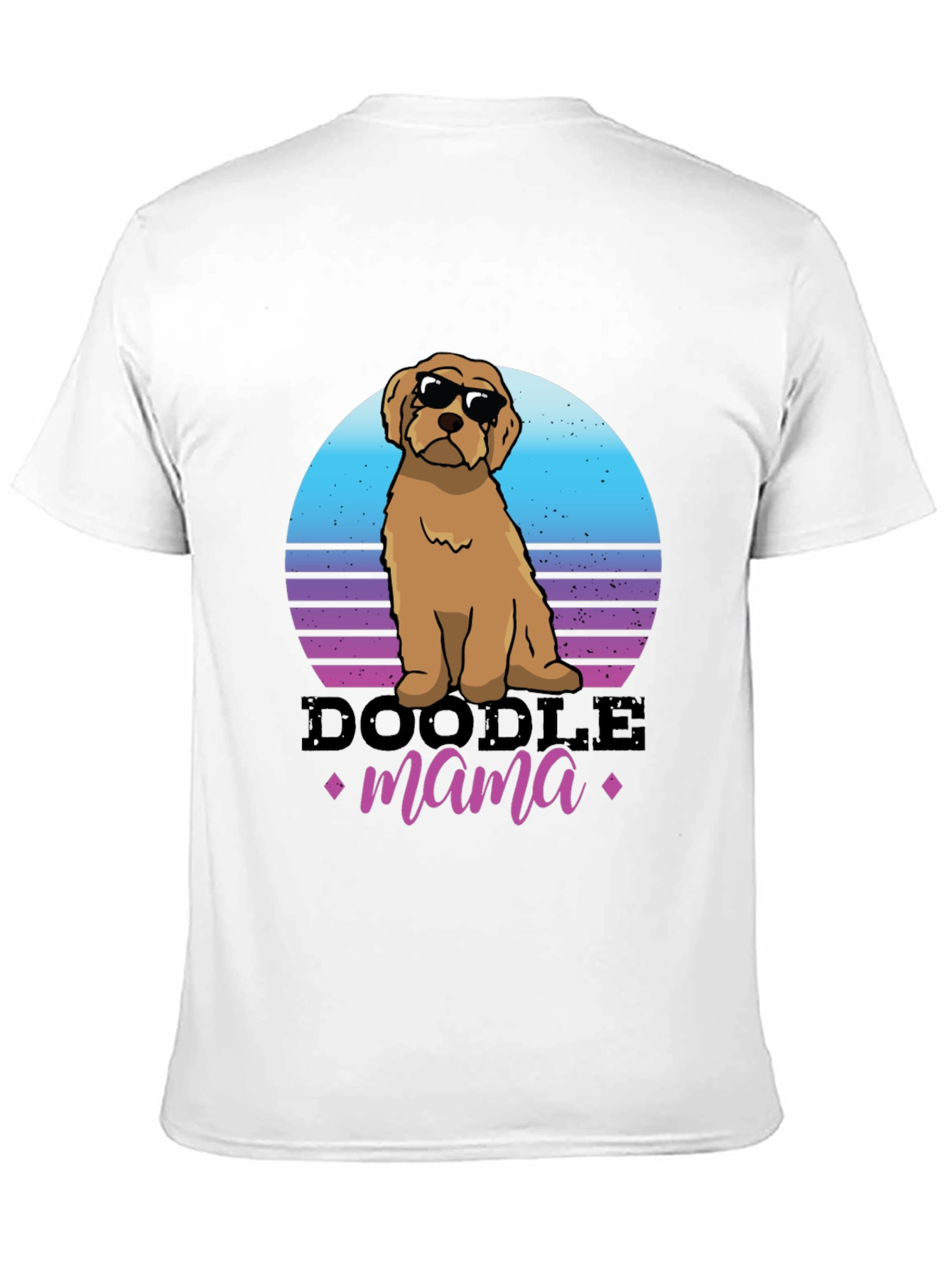 Black Doodle Mama T-Shirt - Dog Lover Tee view 11
