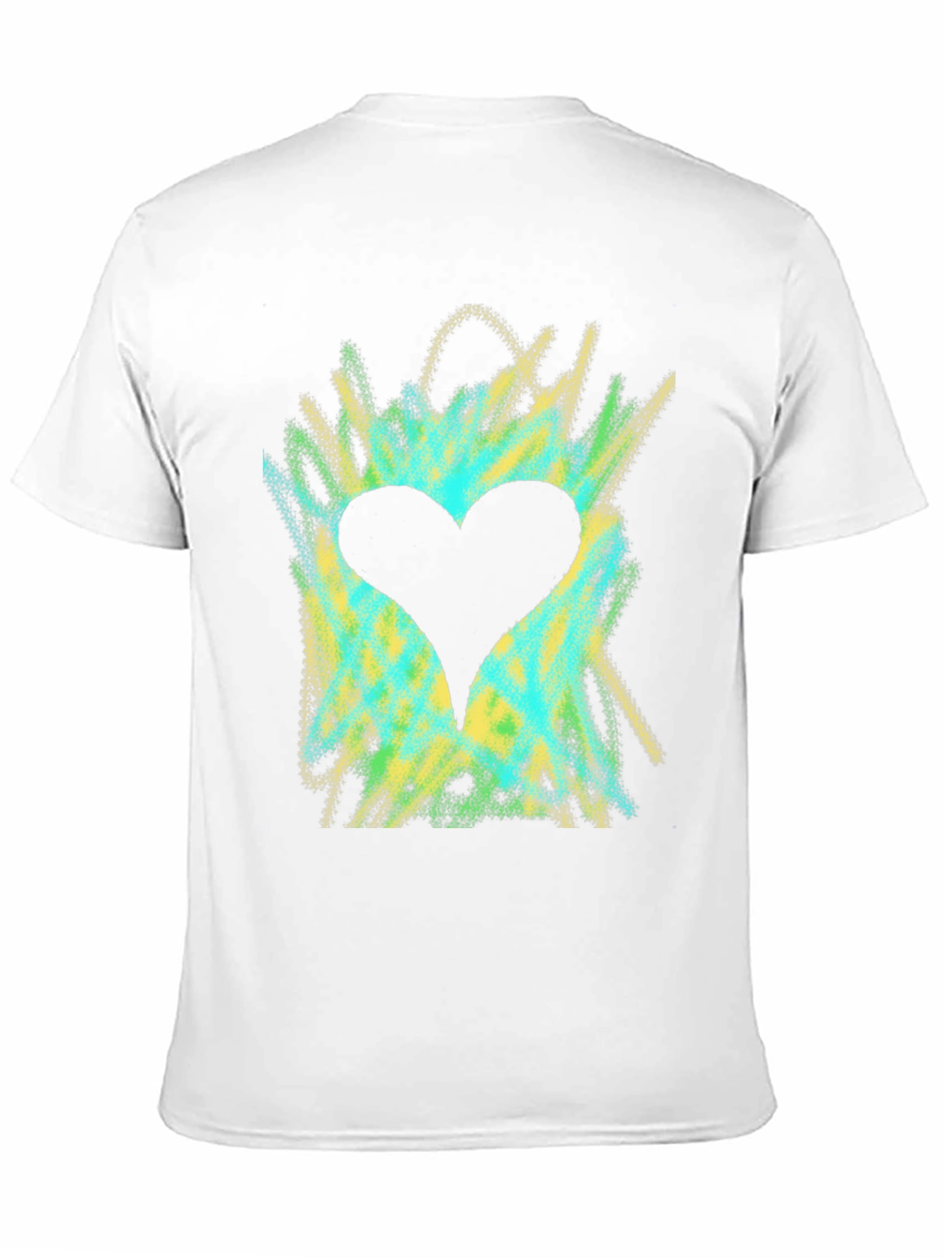 Black Heart Burst Graphic T-Shirt view 11