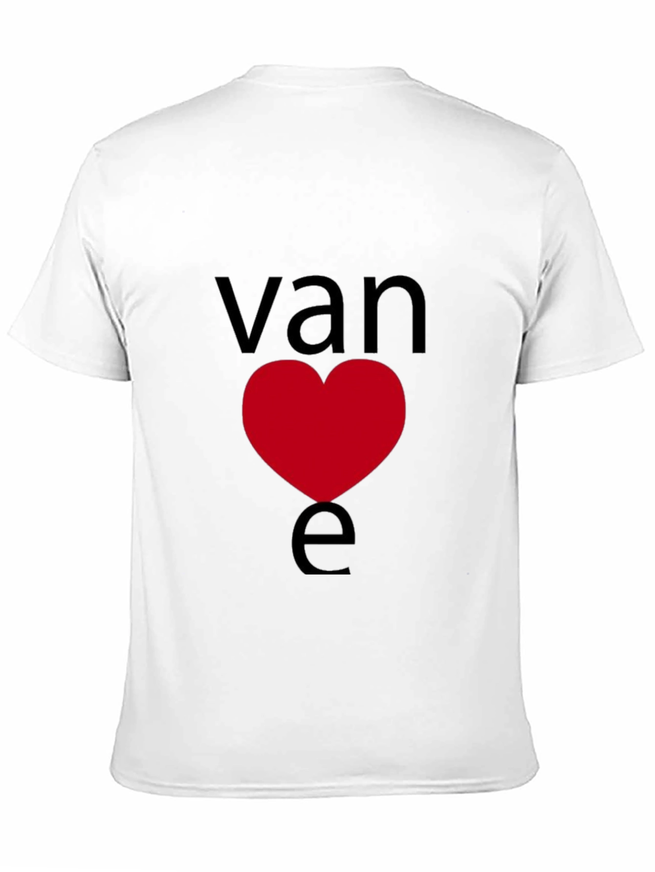 Black Van Love - Graphic T-Shirt - Short Sleeve Crew Neck view 11