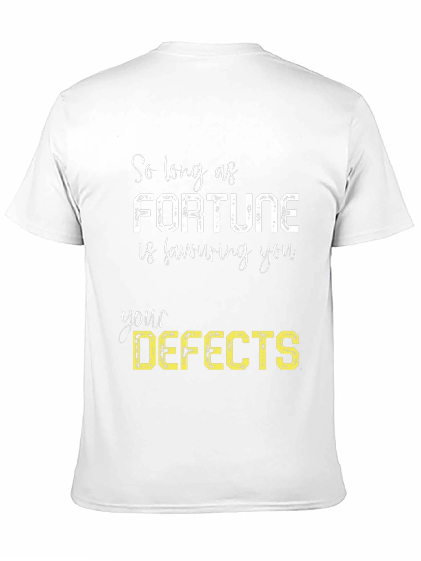 Fortune Favors Defects - Funny Graphic Tee - 11