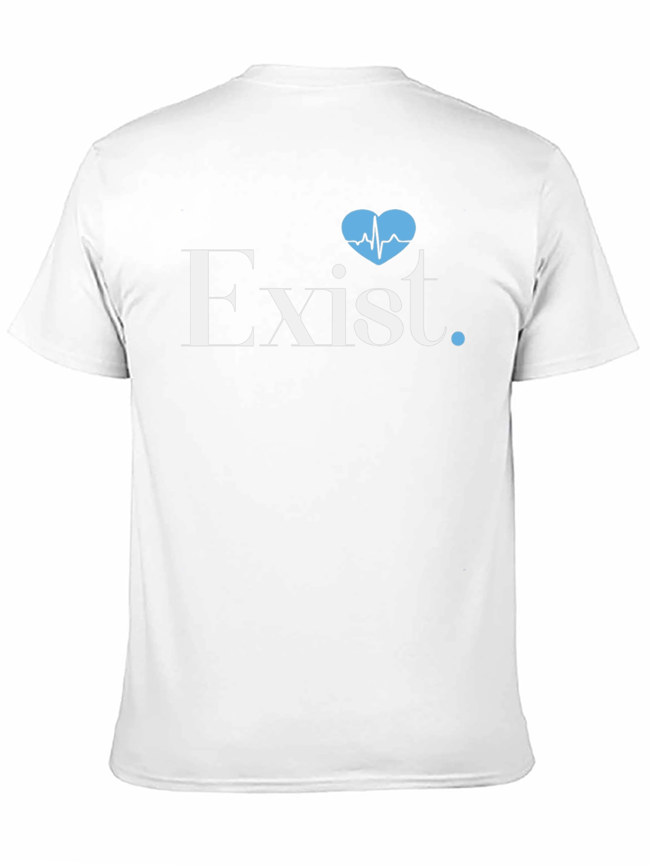 Black Exist Heartbeat Graphic Tee - Stylish Comfort view 11