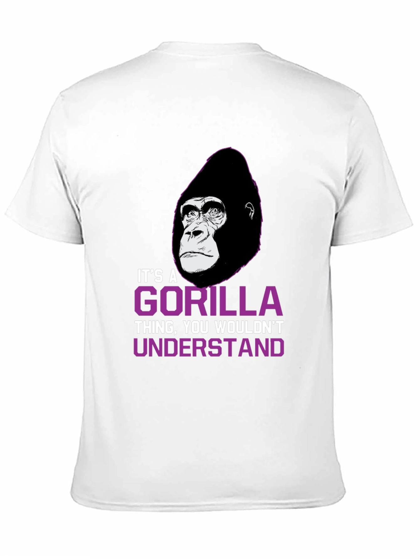 Black It's a Gorilla Thing T-Shirt view 11