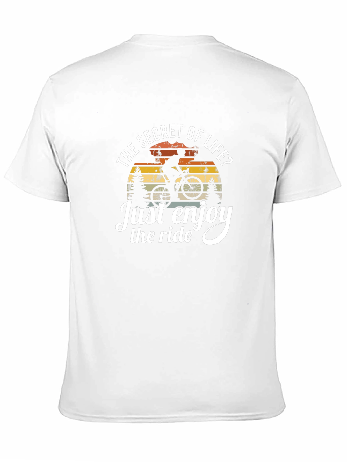 Black Secret of Life Mountain Biking T-Shirt view 11