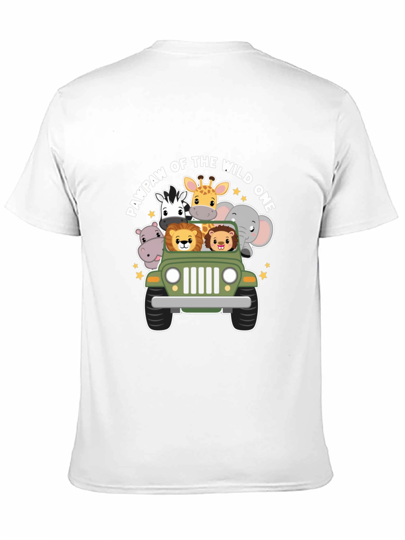 Black Pawpaw of the Wild One Safari T-Shirt view 11